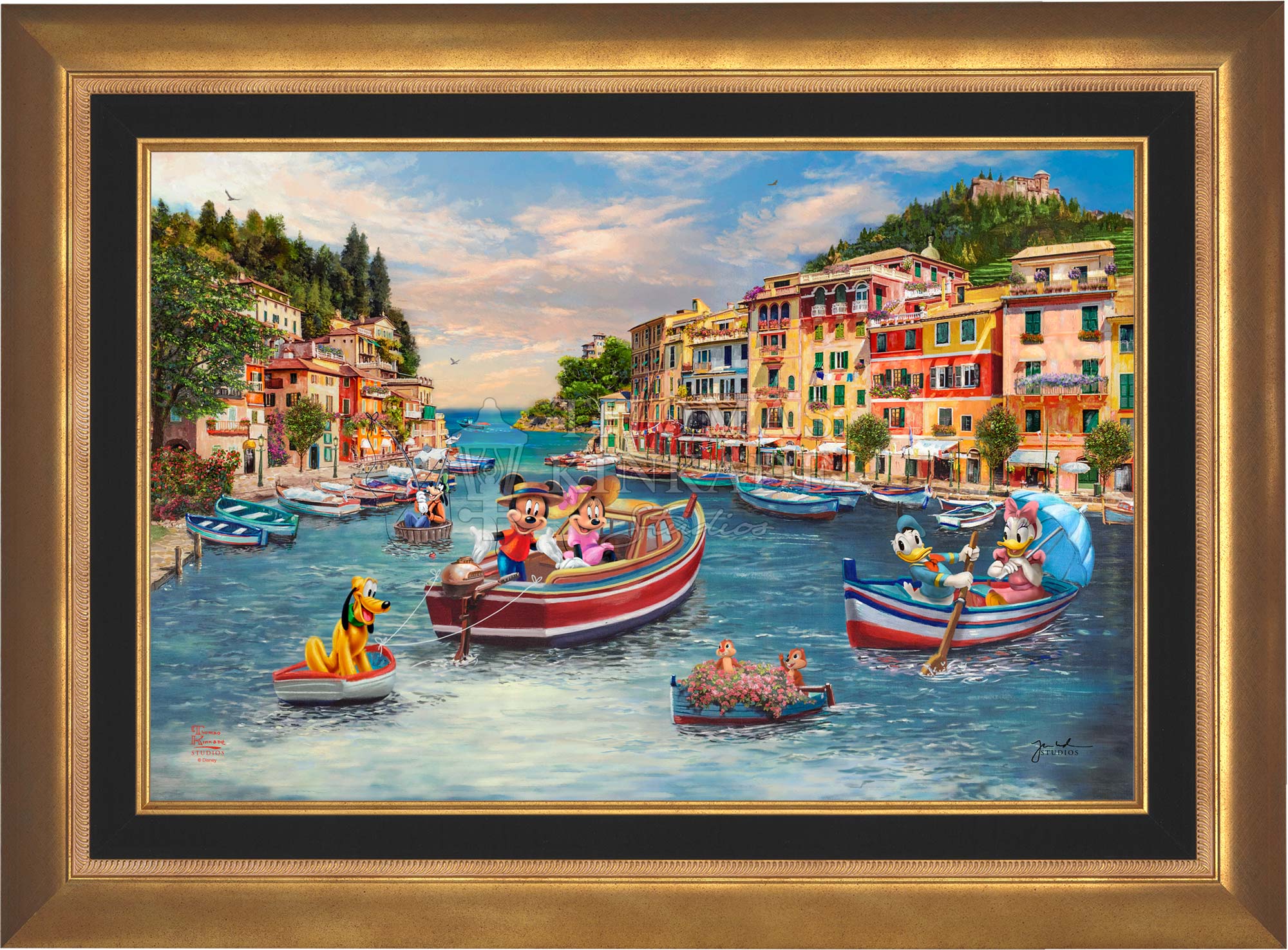 Disney Mickey and Minnie in Italy - Jewel Edition Art
