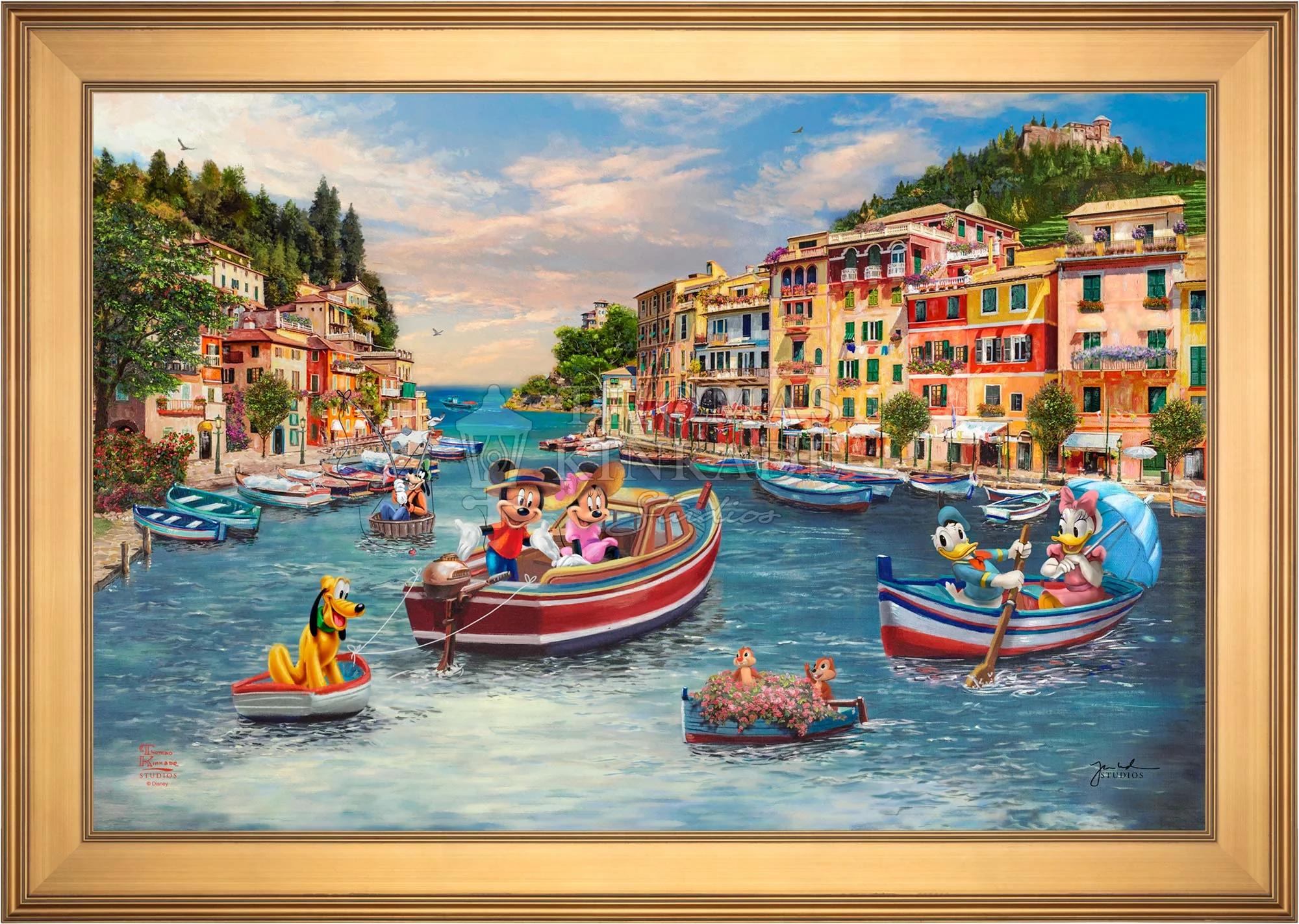 Disney Mickey and Minnie in Italy - Jewel Edition Art - Image 16