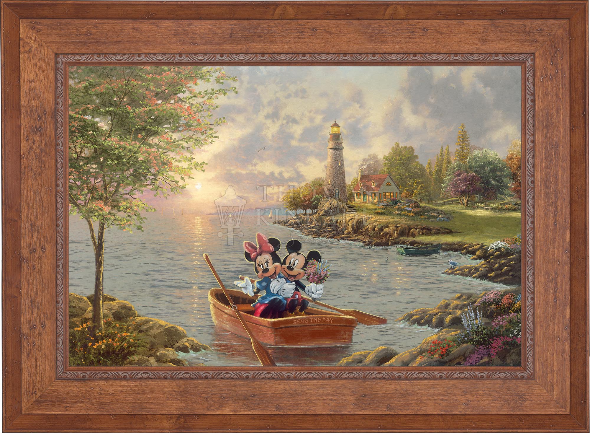 Disney Mickey and Minnie Lighthouse Cove - Jewel Edition Art - Image 35