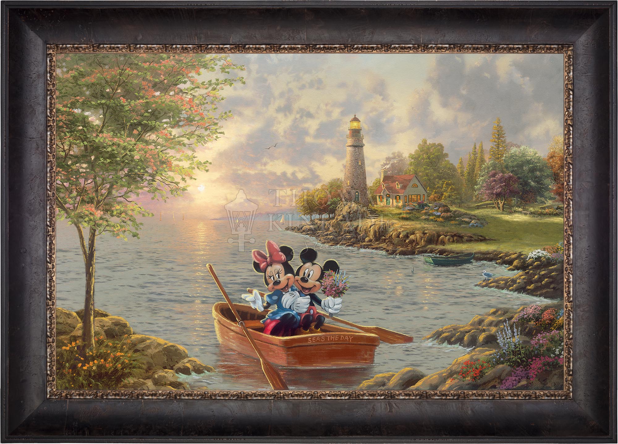 Disney Mickey and Minnie Lighthouse Cove - Jewel Edition Art - Image 7