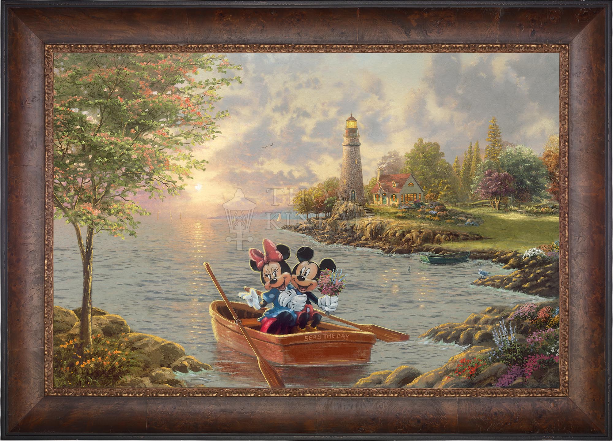 Disney Mickey and Minnie Lighthouse Cove - Jewel Edition Art - Image 8