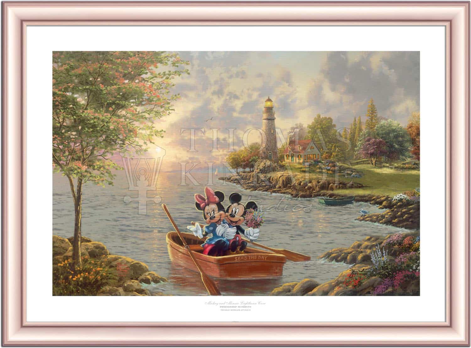 Disney Mickey and Minnie Lighthouse Cove - Limited Edition Paper - Image 4