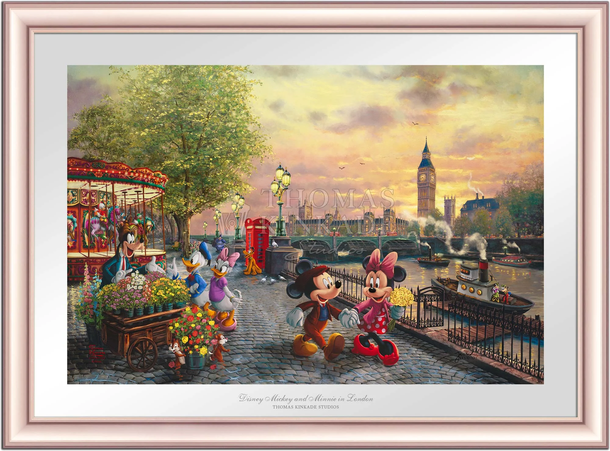 Disney Mickey and Minnie in London - Limited Edition Paper - Image 4