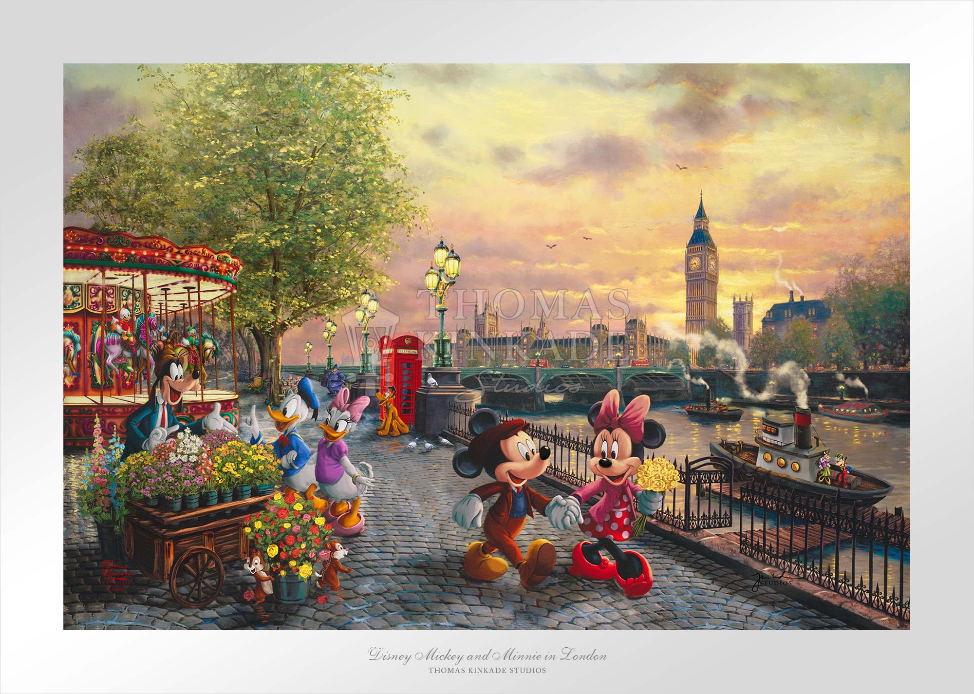 Disney Mickey and Minnie in London - Limited Edition Paper - Image 7