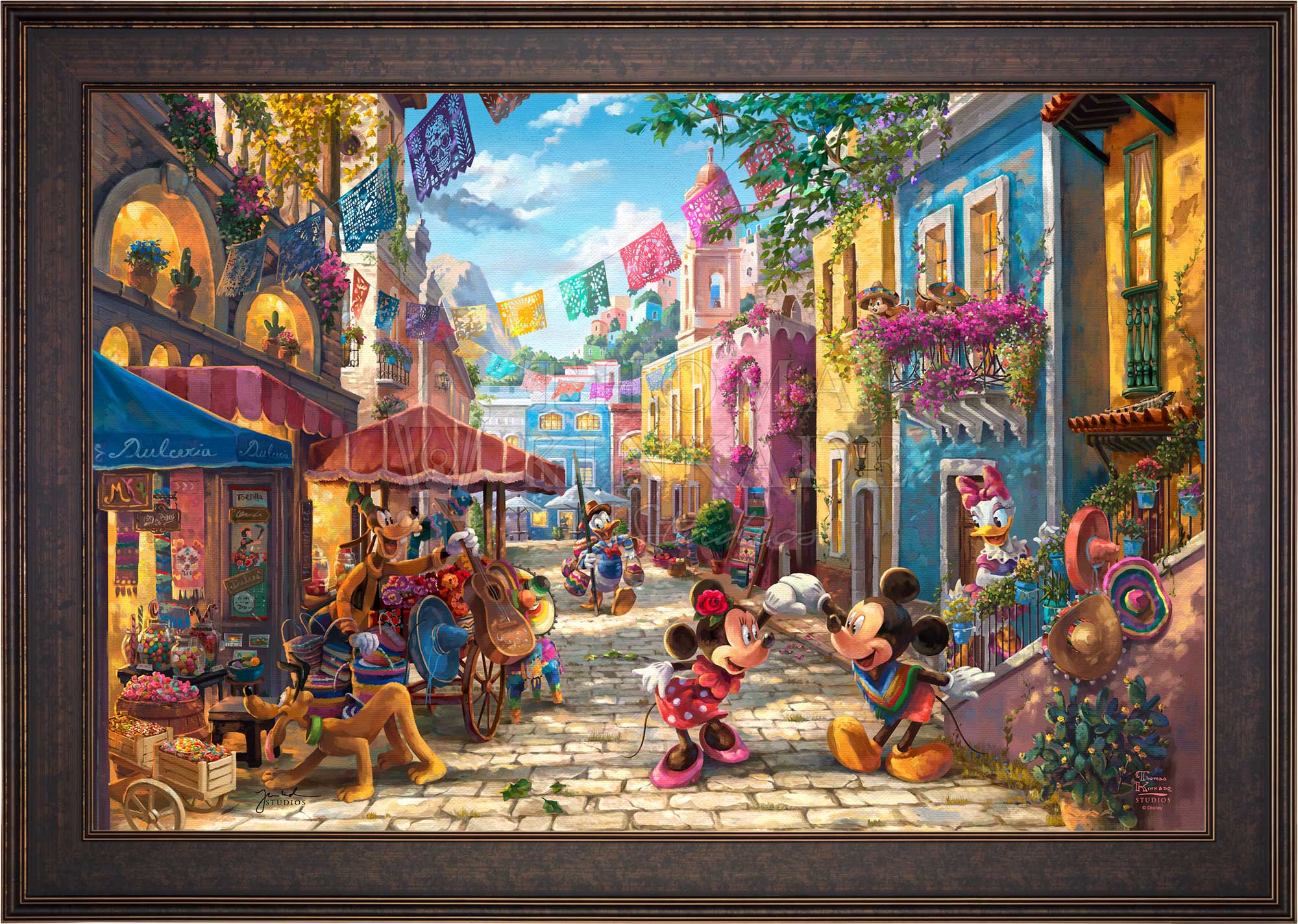 Disney Mickey and Minnie in Mexico - Jewel Edition Art - Image 14