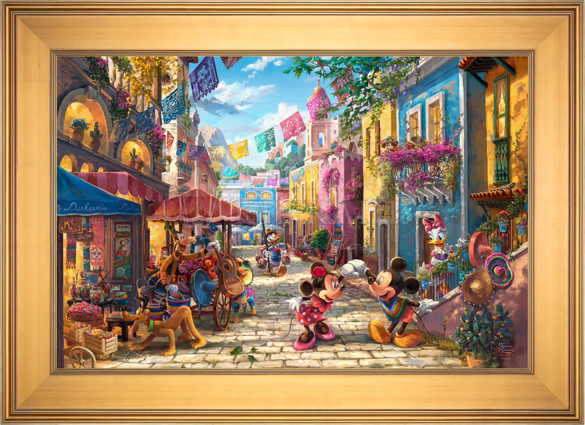 Disney Mickey and Minnie in Mexico - Jewel Edition Art - Image 15