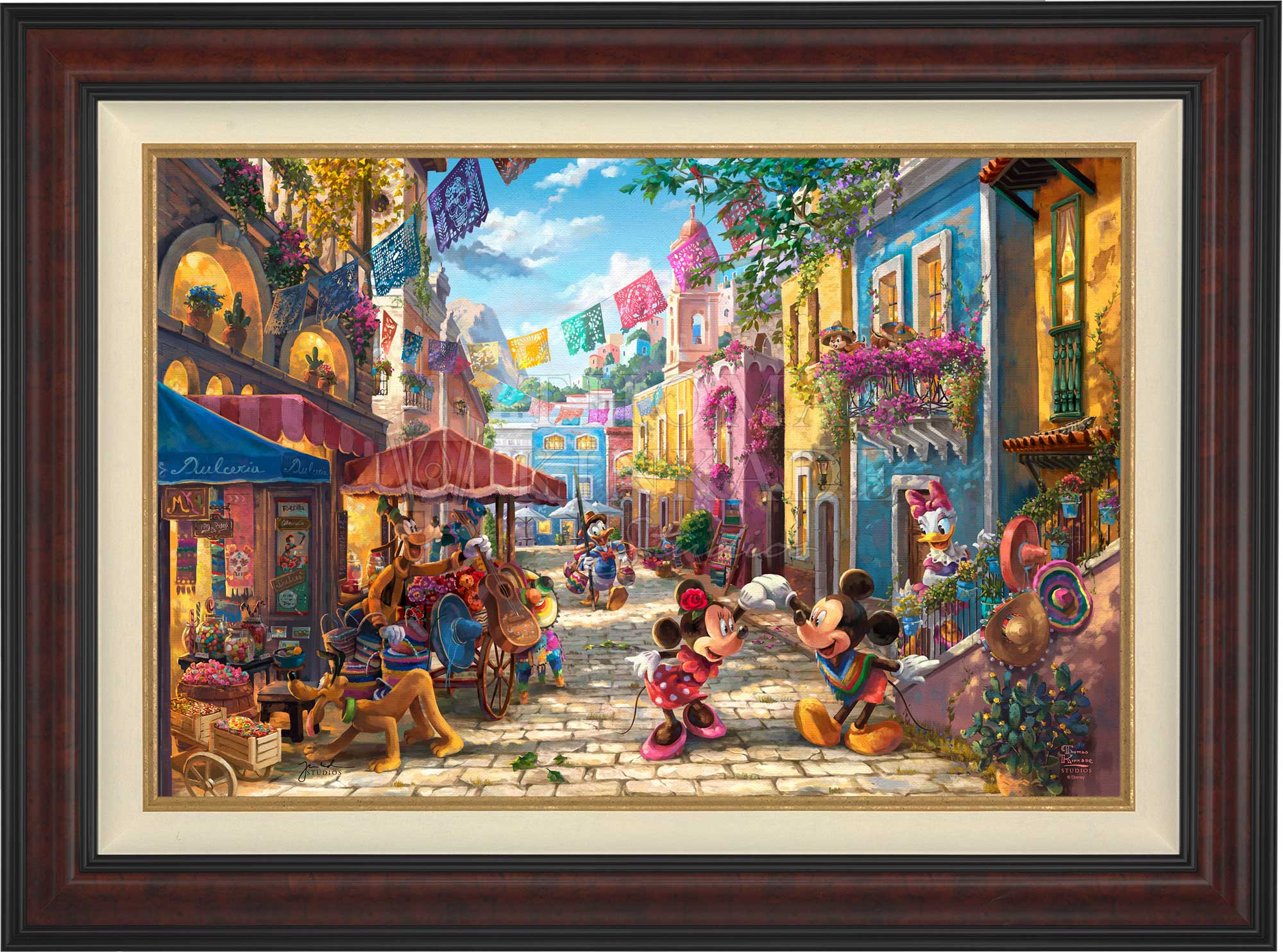 Disney Mickey and Minnie in Mexico - Jewel Edition Art - Image 5