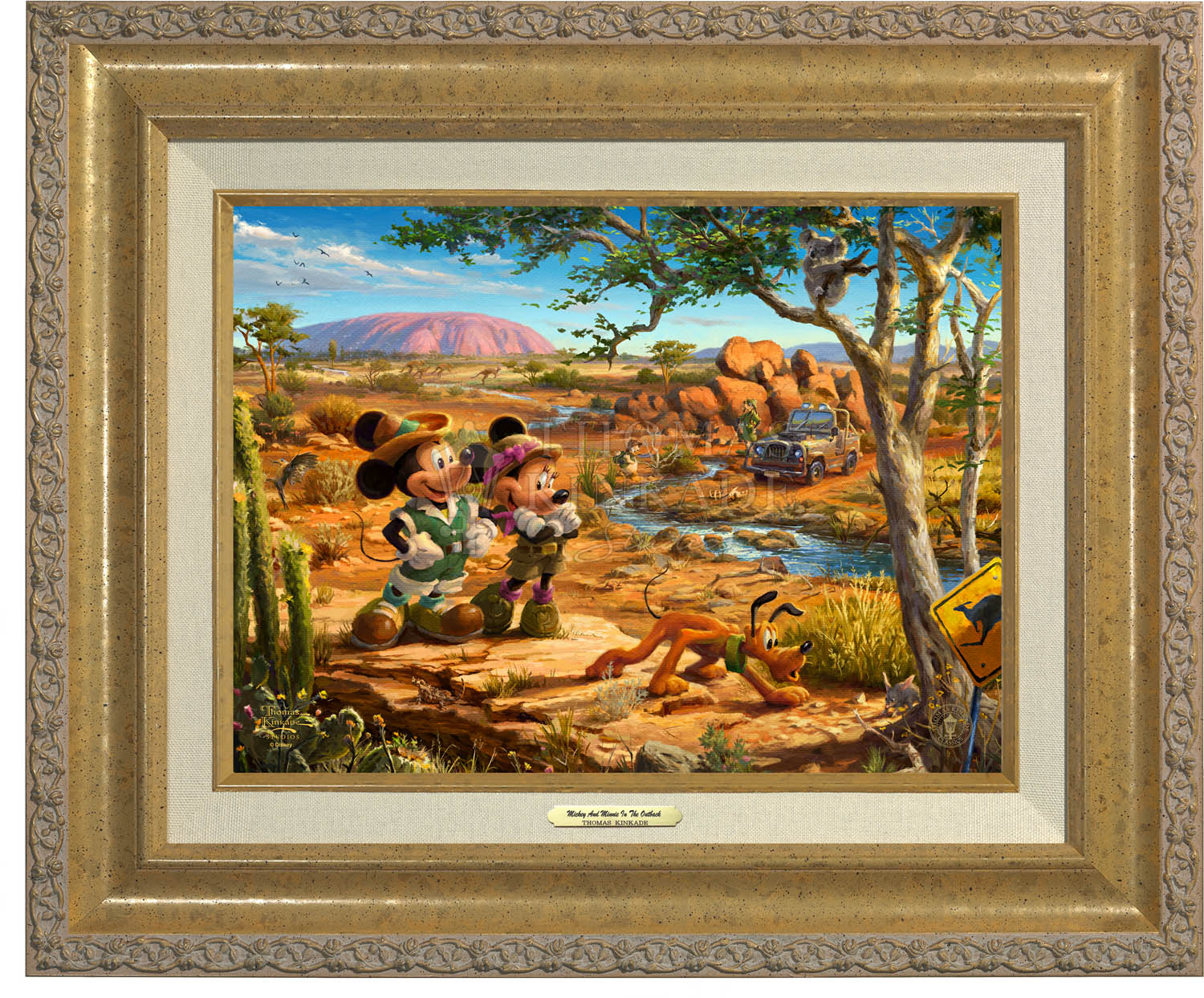 Disney Mickey and Minnie in the Outback - Canvas Classics - Image 2