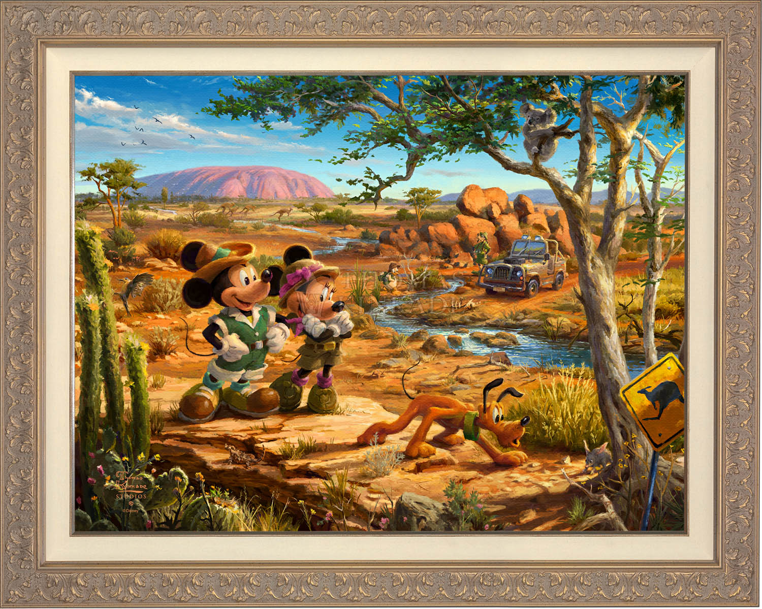 Disney Mickey and Minnie in the Outback - Jewel Edition Art - Image 7