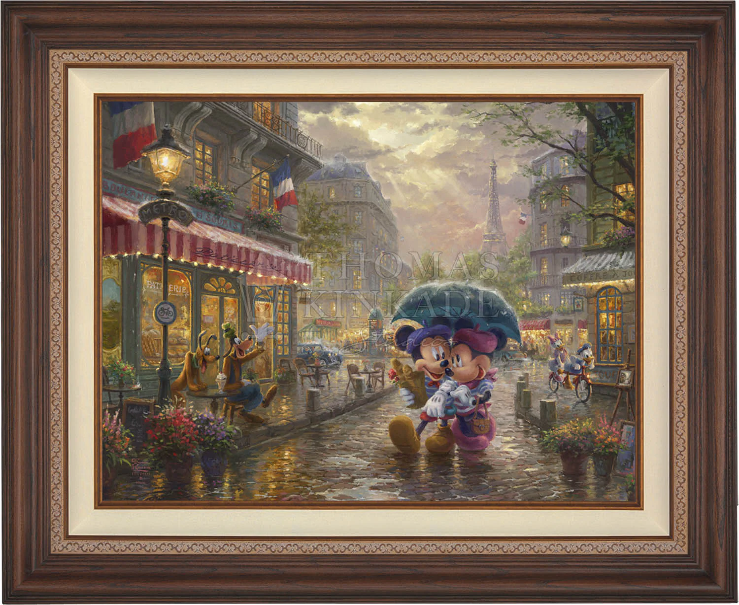 Disney Mickey and Minnie in Paris - Jewel Edition Art - Image 10