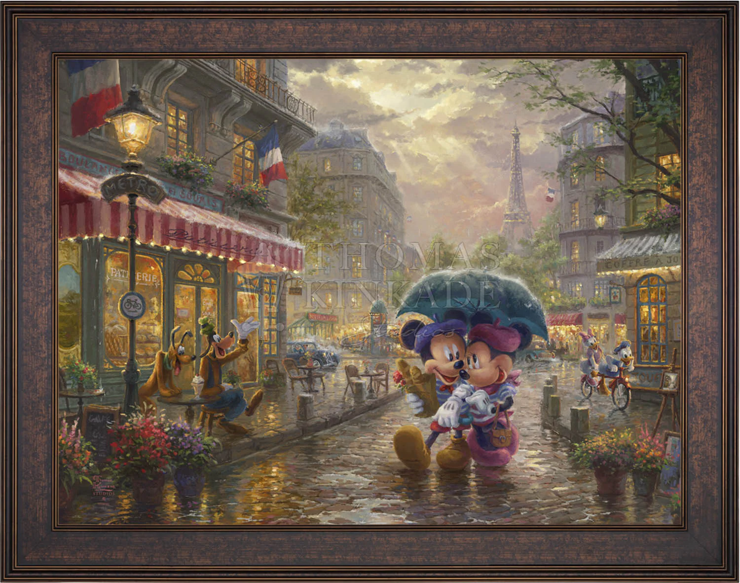 Disney Mickey and Minnie in Paris - Jewel Edition Art - Image 13