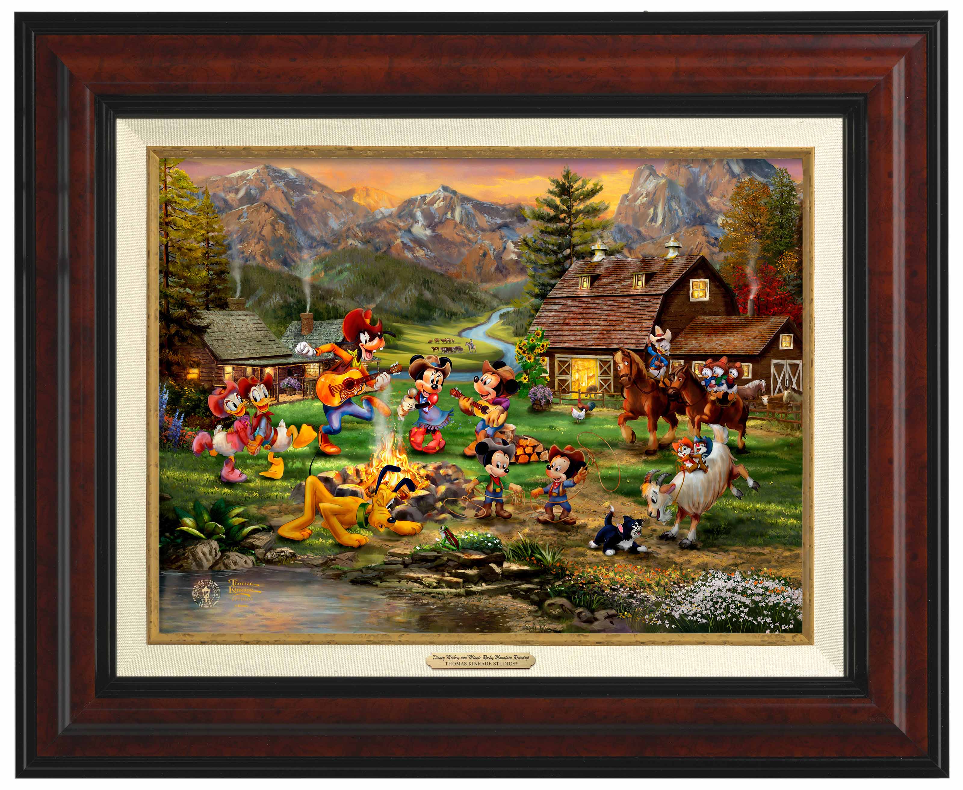 Disney Mickey and Minnie Rocky Mountain Round-Up - Canvas Classic - Image 3