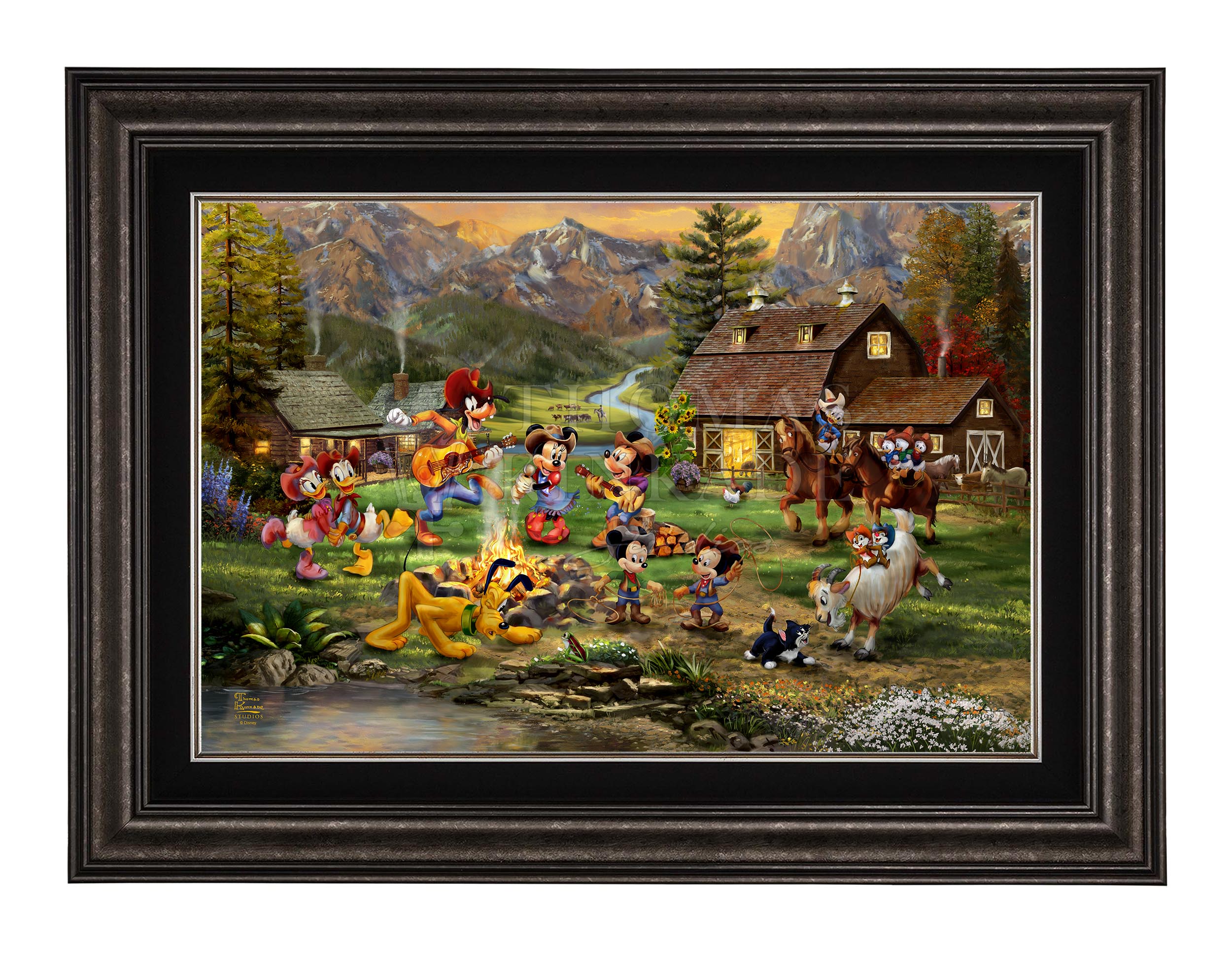 Disney Mickey and Minnie Rocky Mountain Round-Up - Jewel Edition Art - Image 3