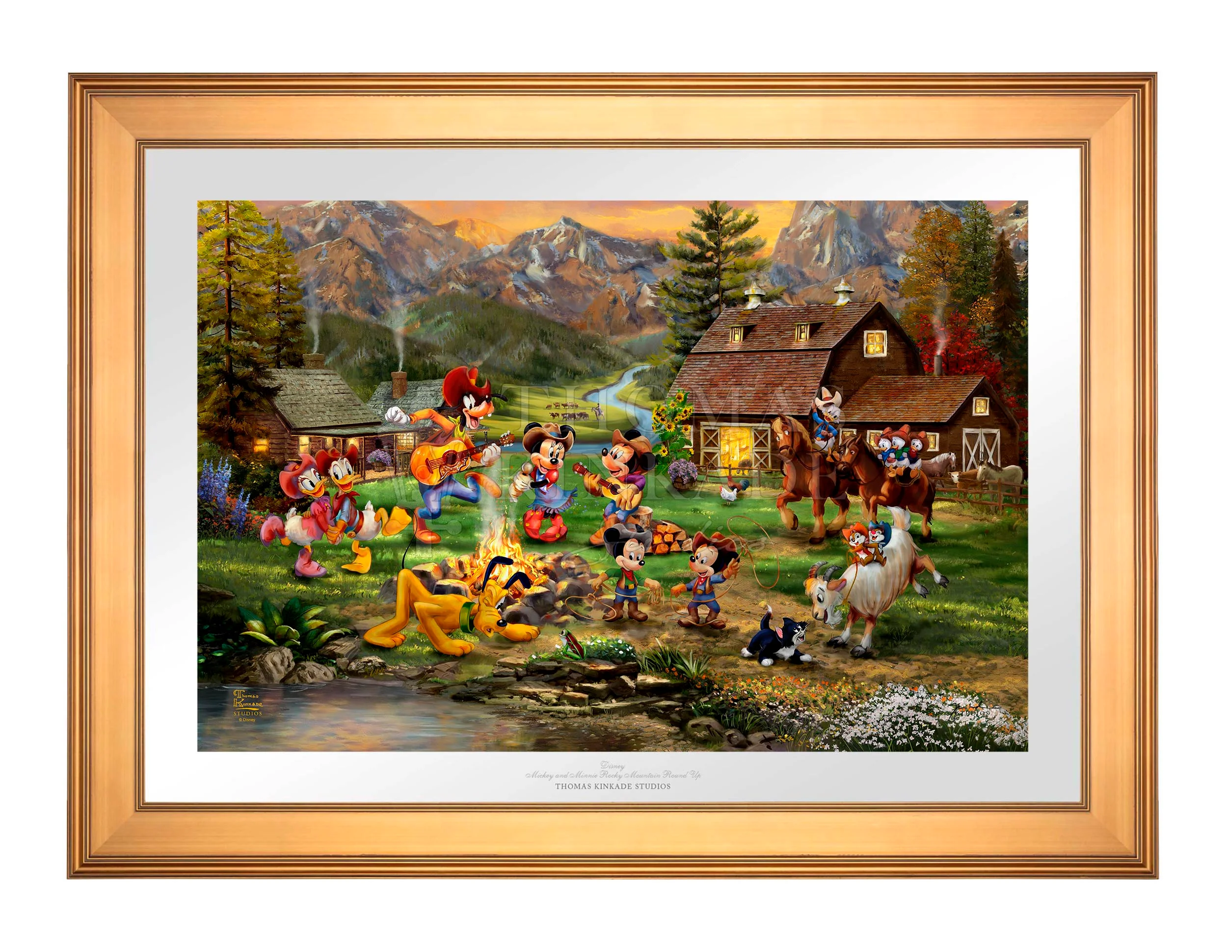 Disney Mickey and Minnie Rocky Mountain Round-Up - Limited Edition Paper - Image 4