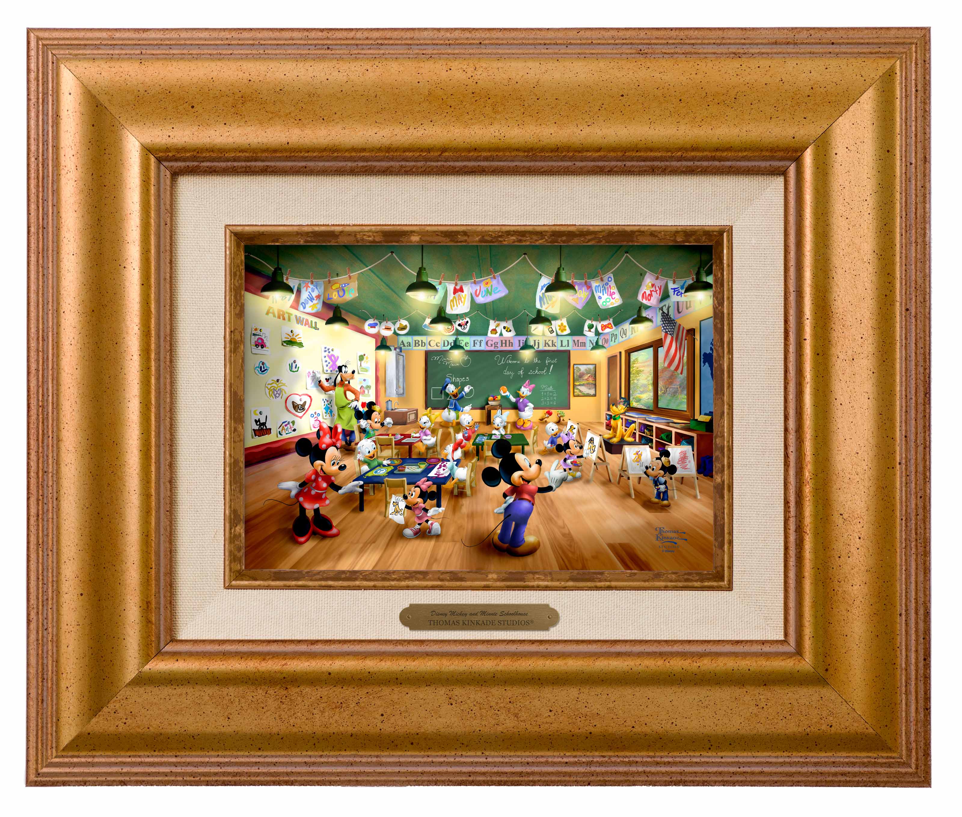 Disney Mickey and Minnie Schoolhouse - Brushworks - Image 2