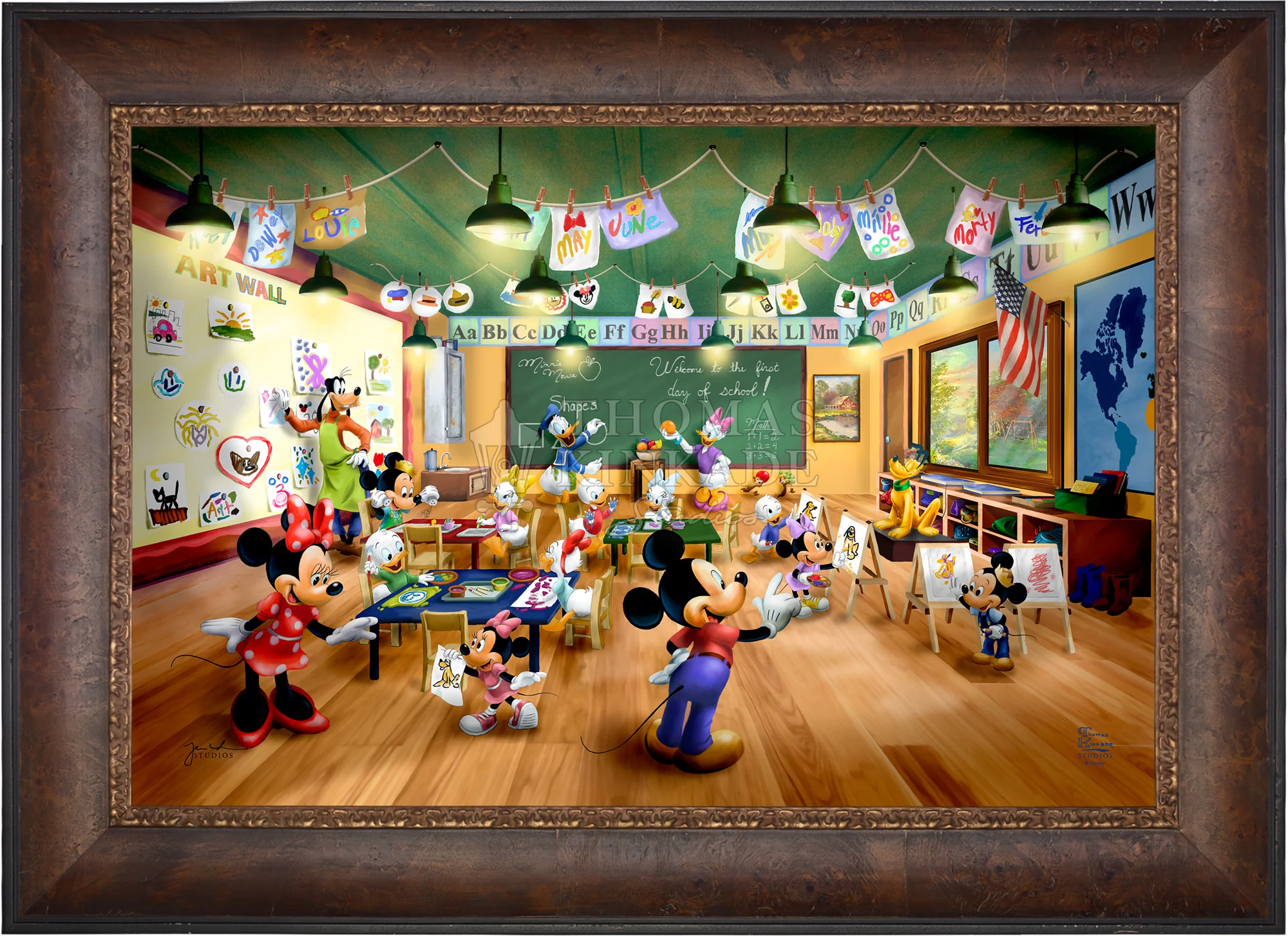 Disney Mickey and Minnie Schoolhouse - Jewel Edition Art - Image 20