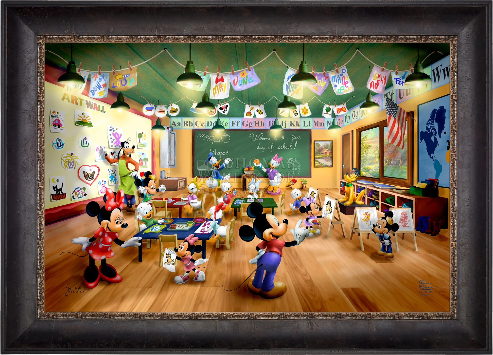 Disney Mickey and Minnie Schoolhouse - Jewel Edition Art - Image 21