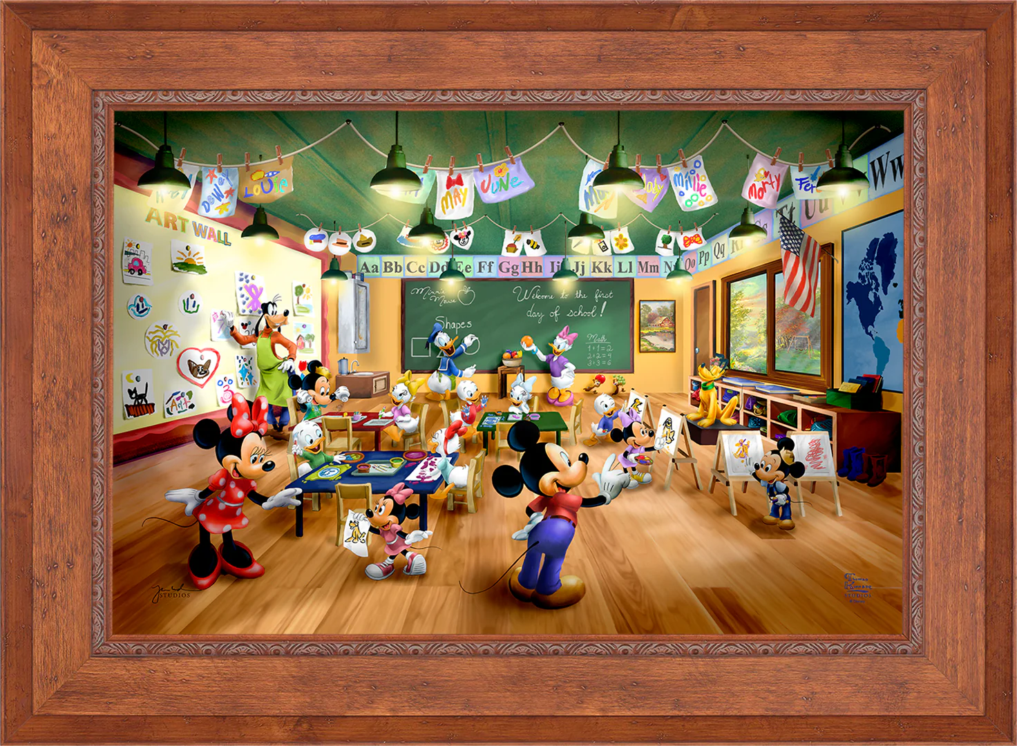 Disney Mickey and Minnie Schoolhouse - Jewel Edition Art - Image 36