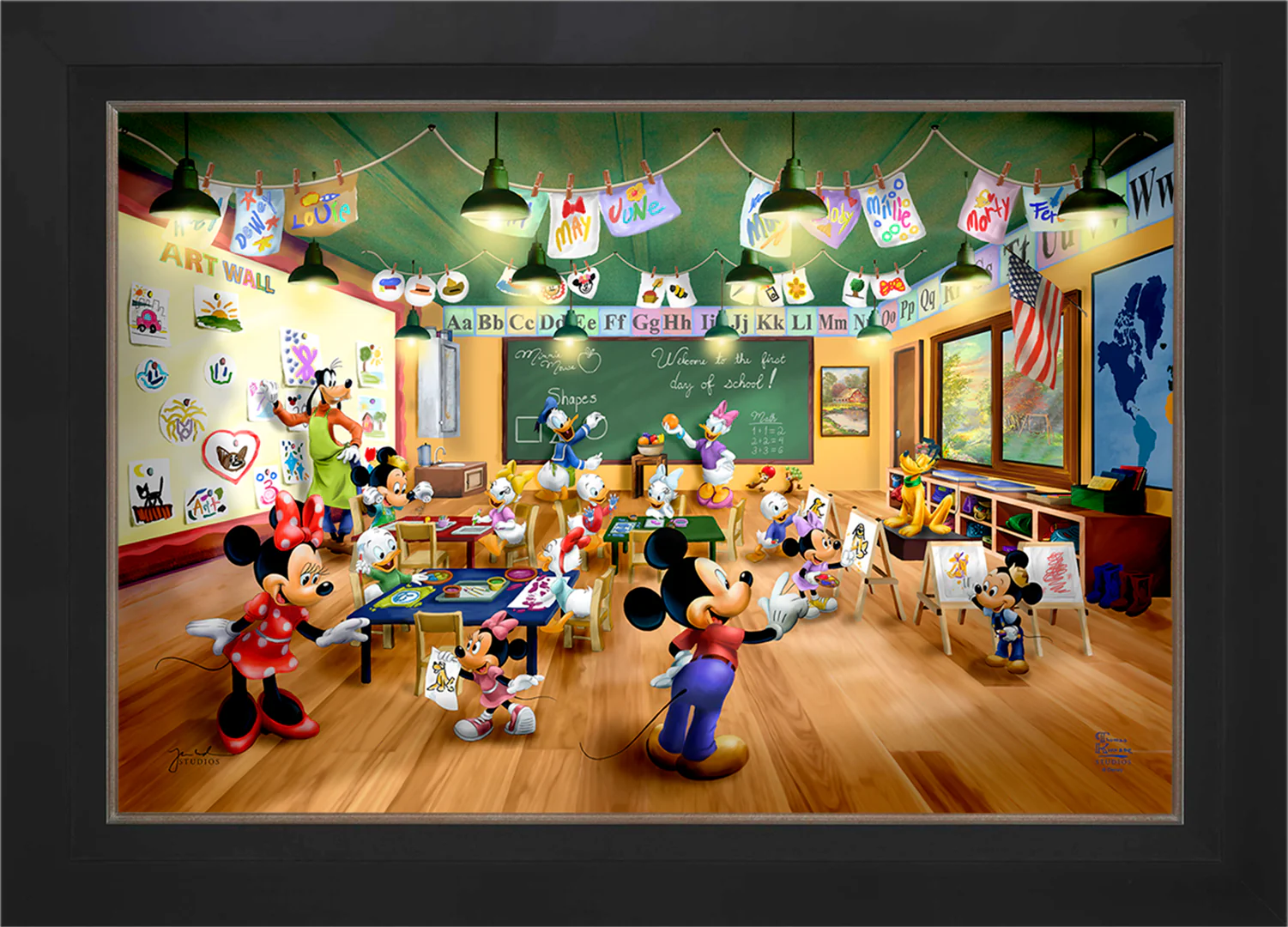 Disney Mickey and Minnie Schoolhouse - Jewel Edition Art - Image 37