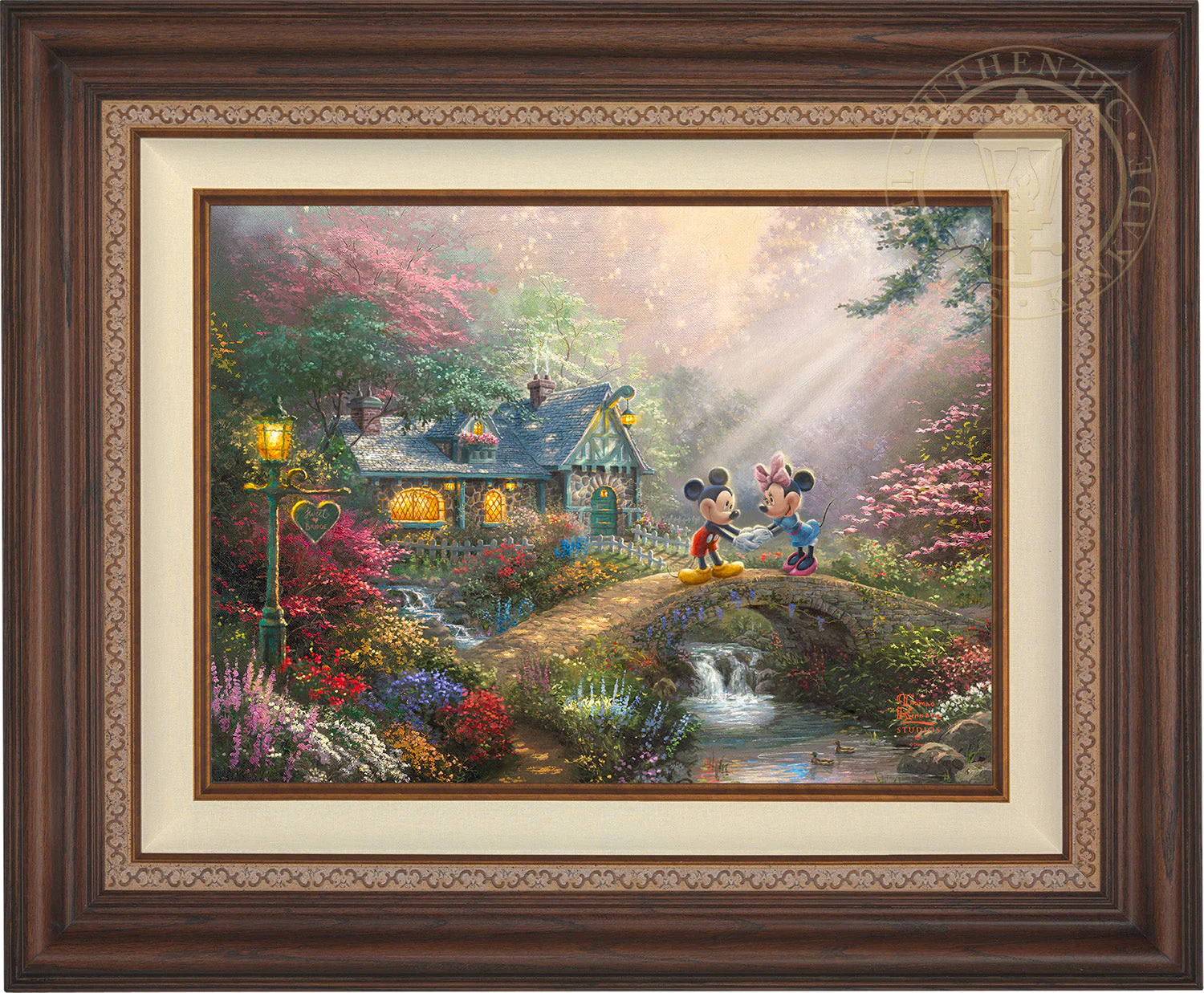 Disney Mickey and Minnie - Sweetheart Bridge - Jewel Edition Art - Image 10