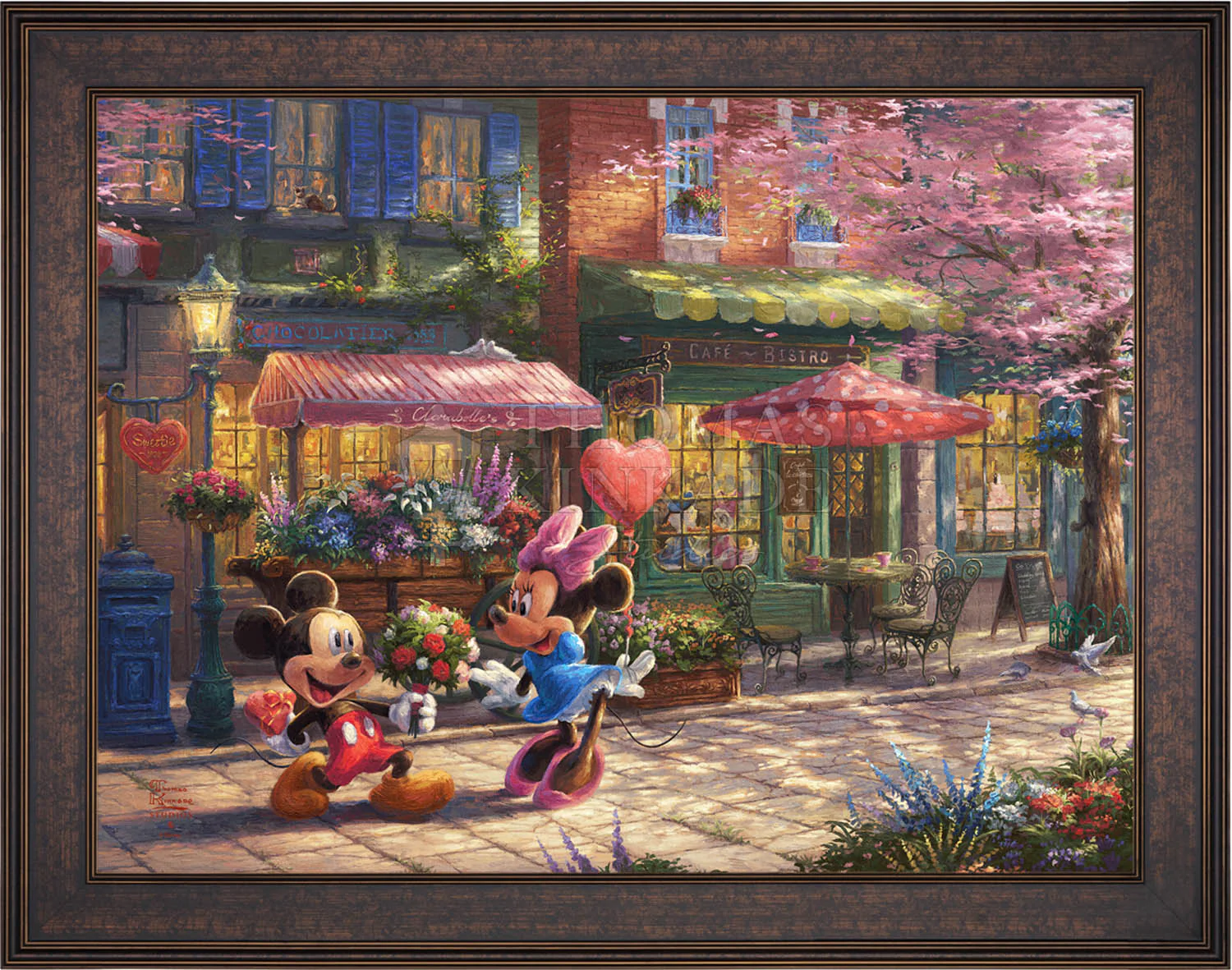 Disney Mickey and Minnie - Sweetheart Café - Jewel Edition Art - Image 13