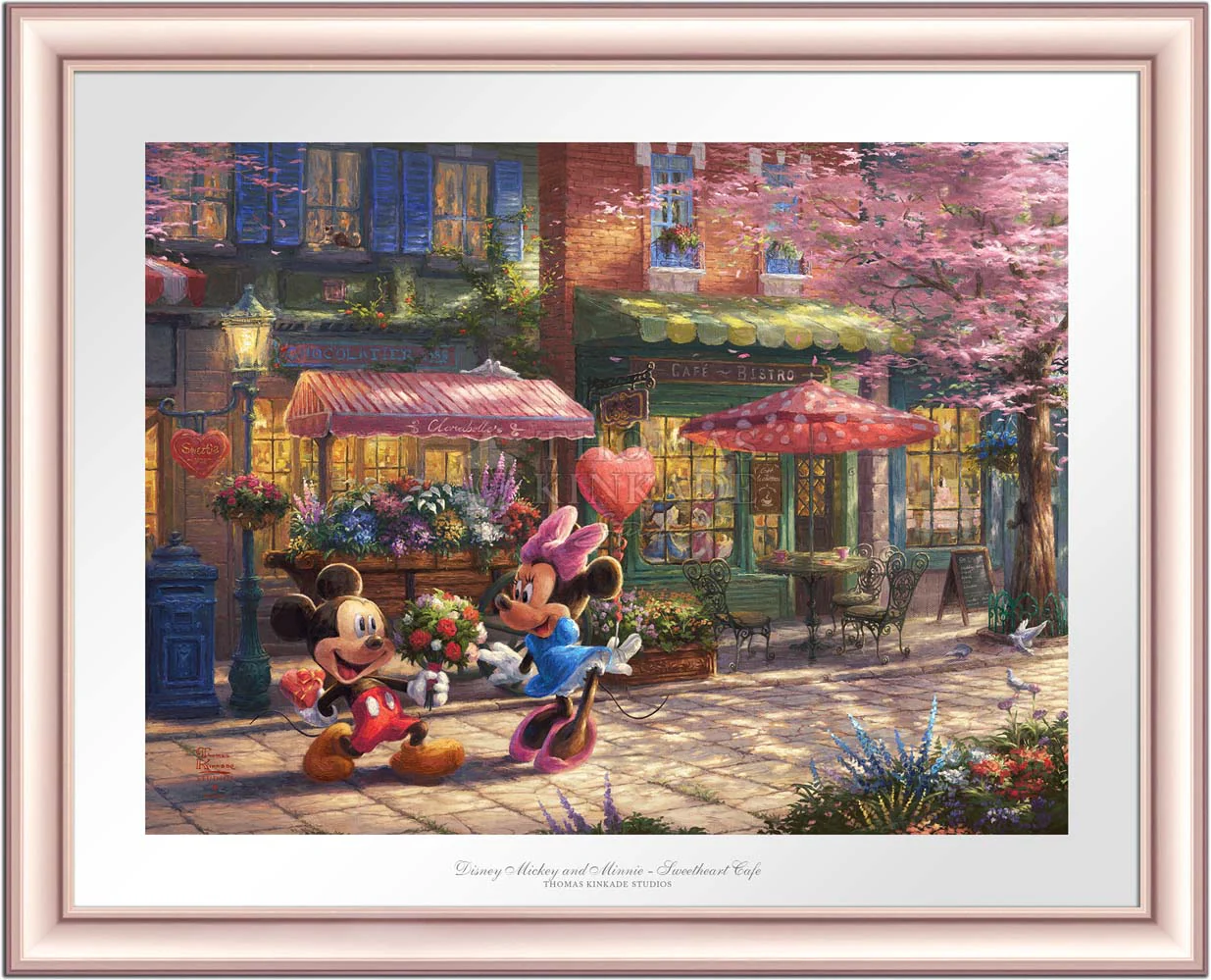 Disney Mickey and Minnie - Sweetheart Café - Limited Edition Paper - Image 4