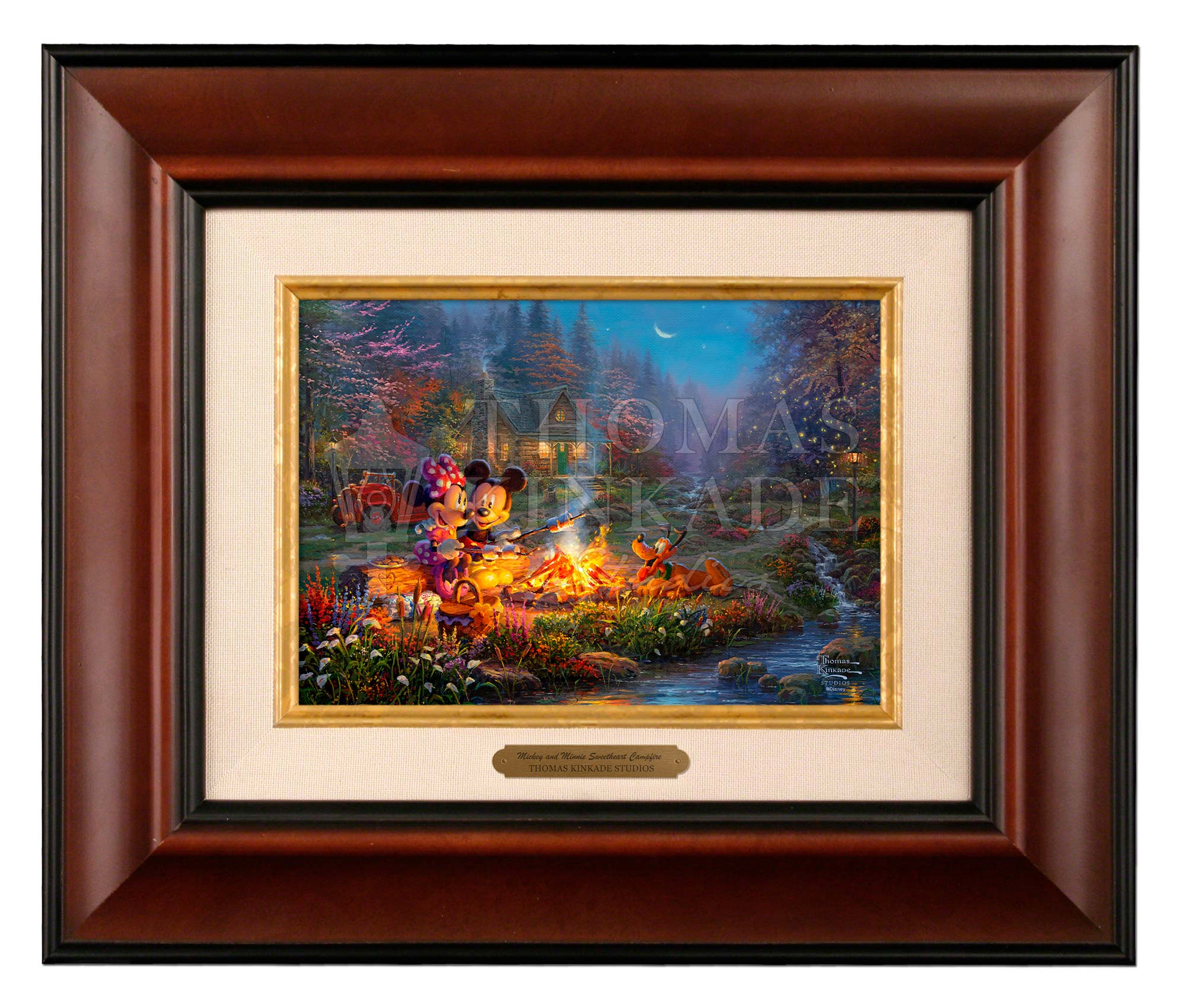 Disney Mickey and Minnie - Sweetheart Campfire - Brushworks