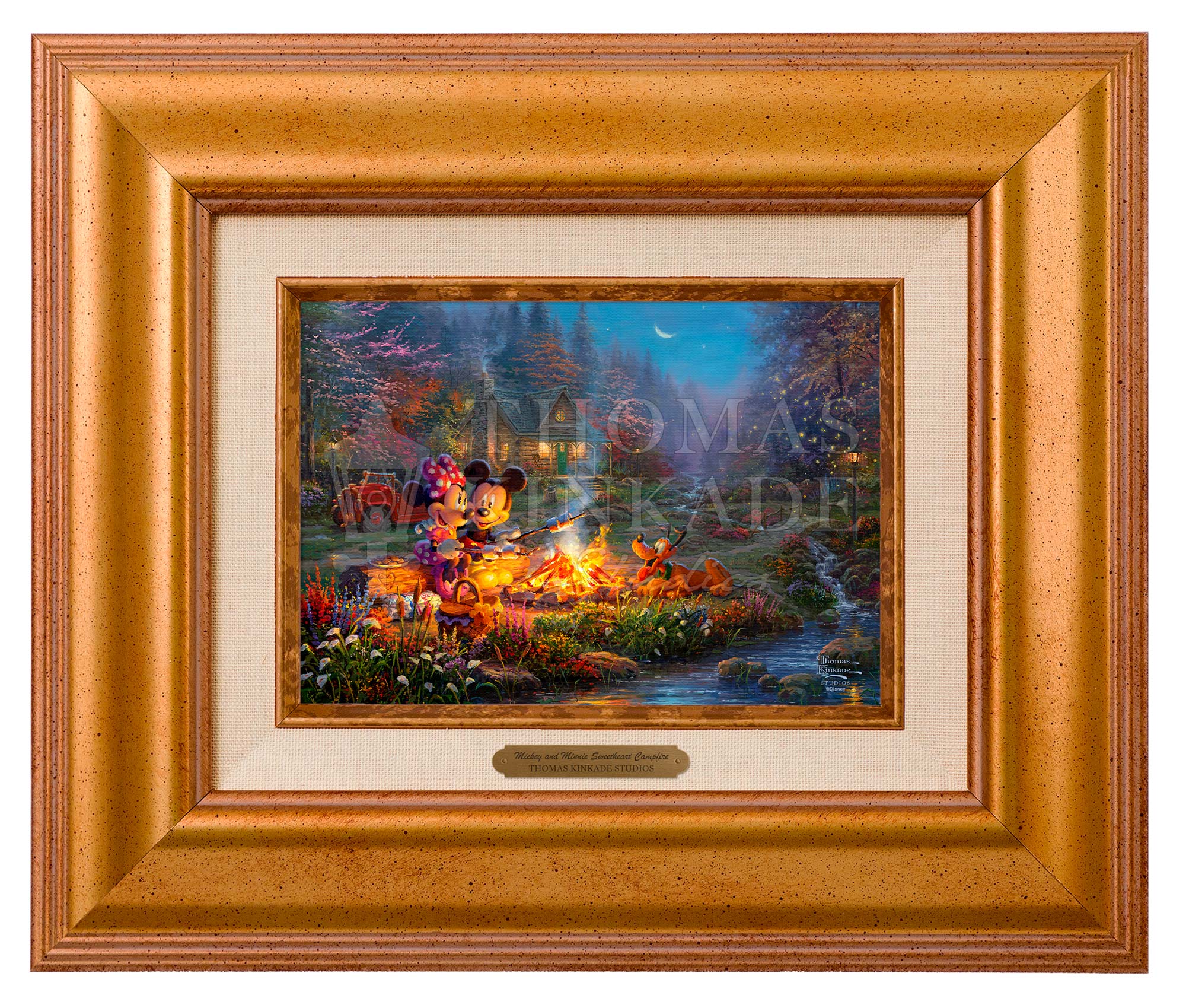 Disney Mickey and Minnie - Sweetheart Campfire - Brushworks - Image 2