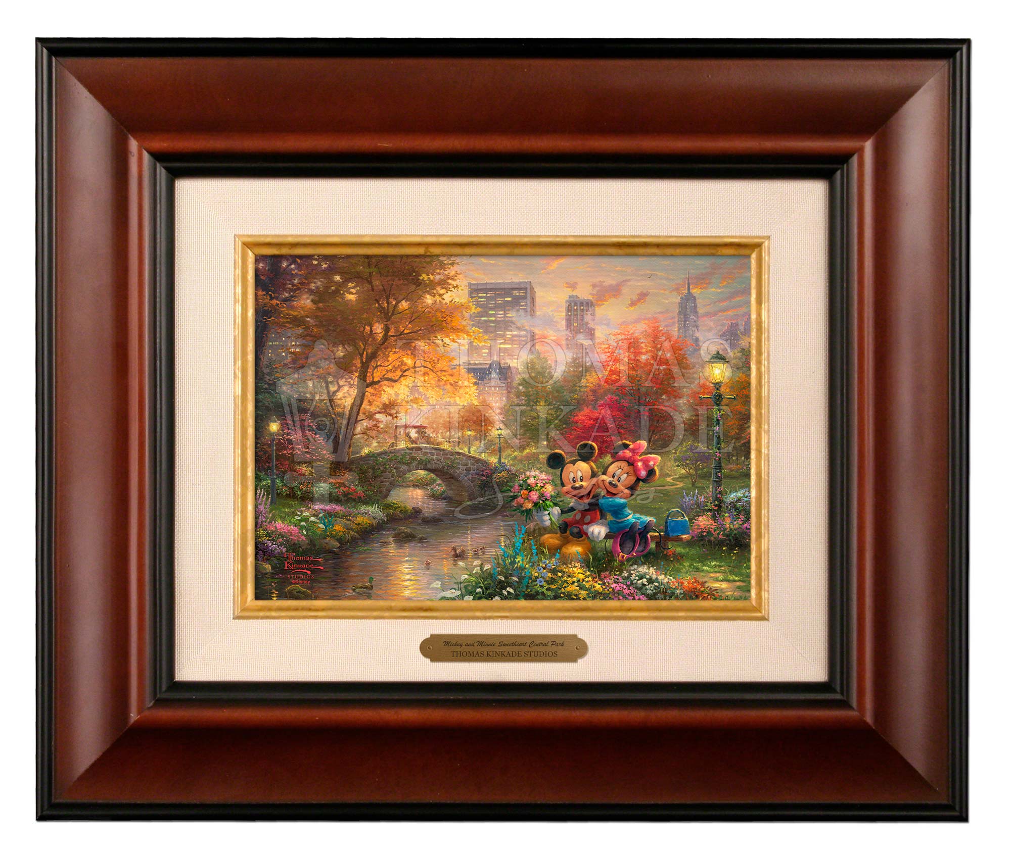 Disney Mickey and Minnie - Sweetheart Central Park - Brushworks