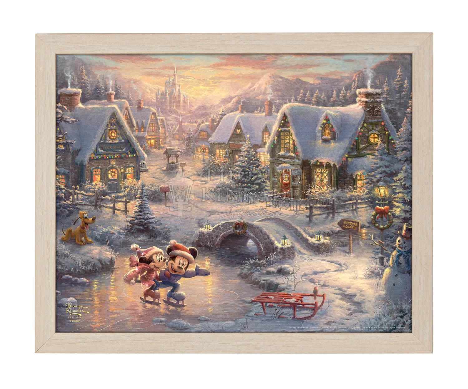 Disney Mickey and Minnie - Sweetheart Holiday - Art Prints - Image 3