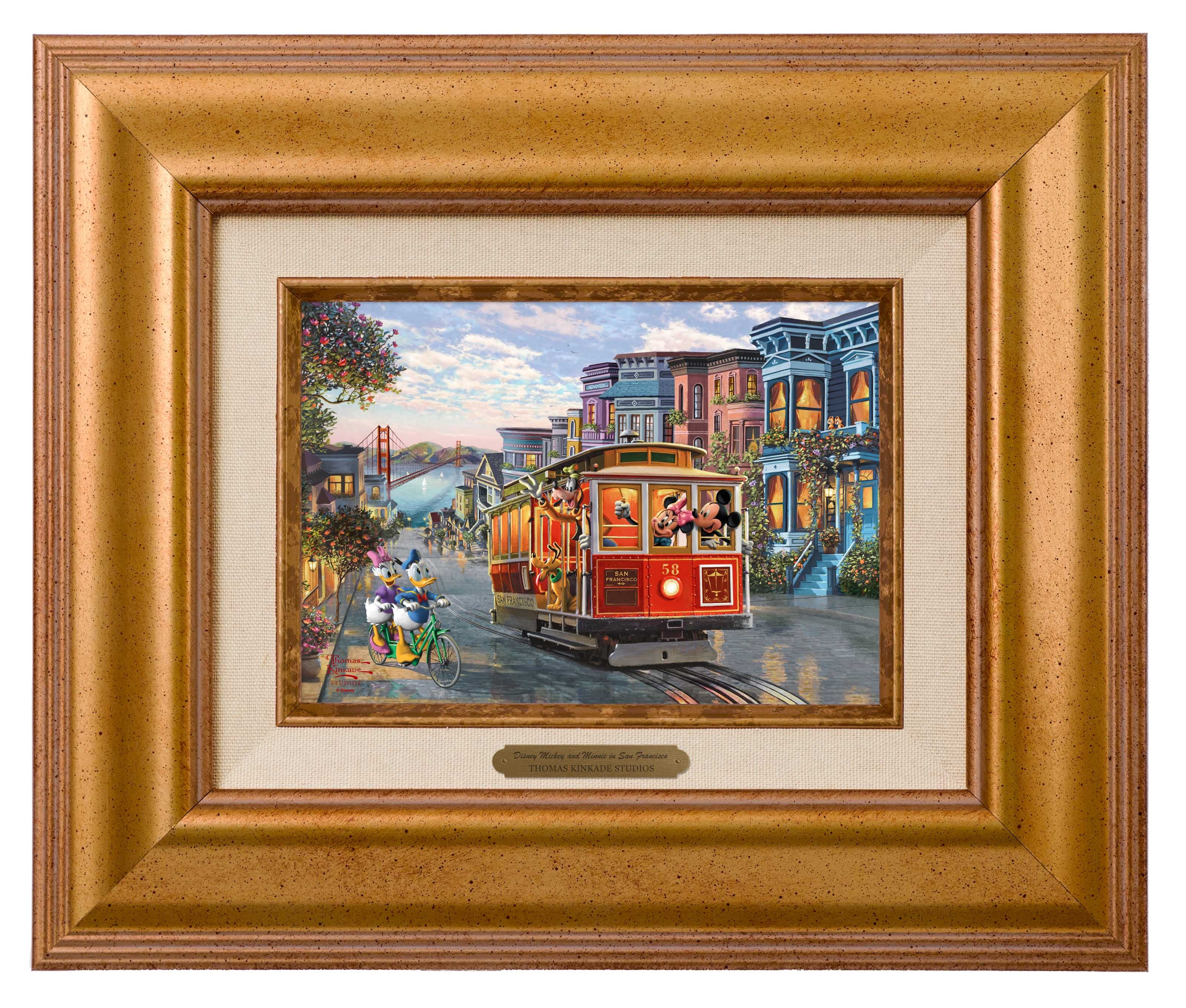 Disney Mickey and Minnie in San Francisco - Brushworks - Image 2