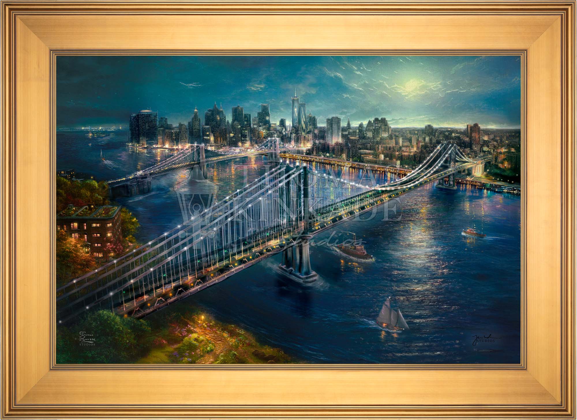 Moonlight over Manhattan - Limited Edition Canvas - Image 14
