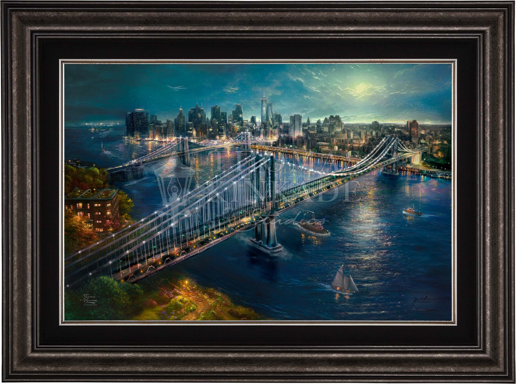 Moonlight over Manhattan - Limited Edition Canvas - Image 9