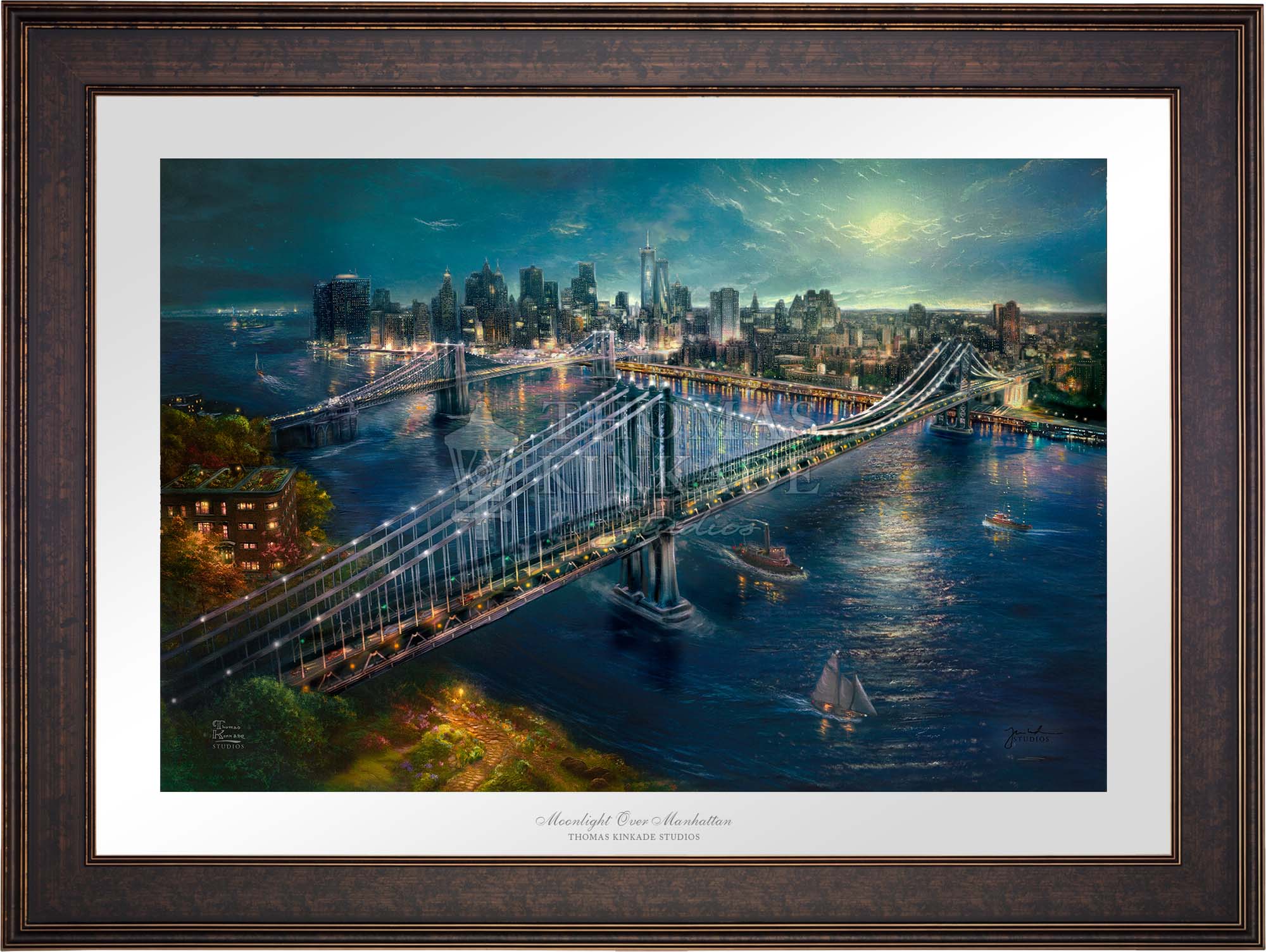Moonlight over Manhattan - Limited Edition Paper - Image 2
