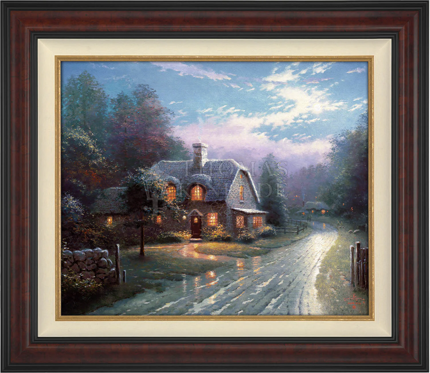 Moonlight Lane - Limited Edition Canvas