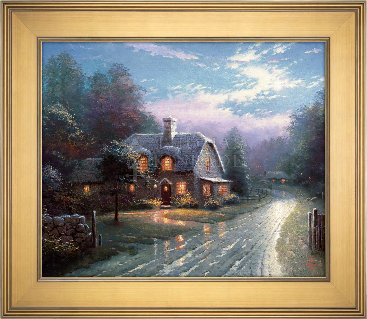 Moonlight Lane - Limited Edition Canvas - Image 14