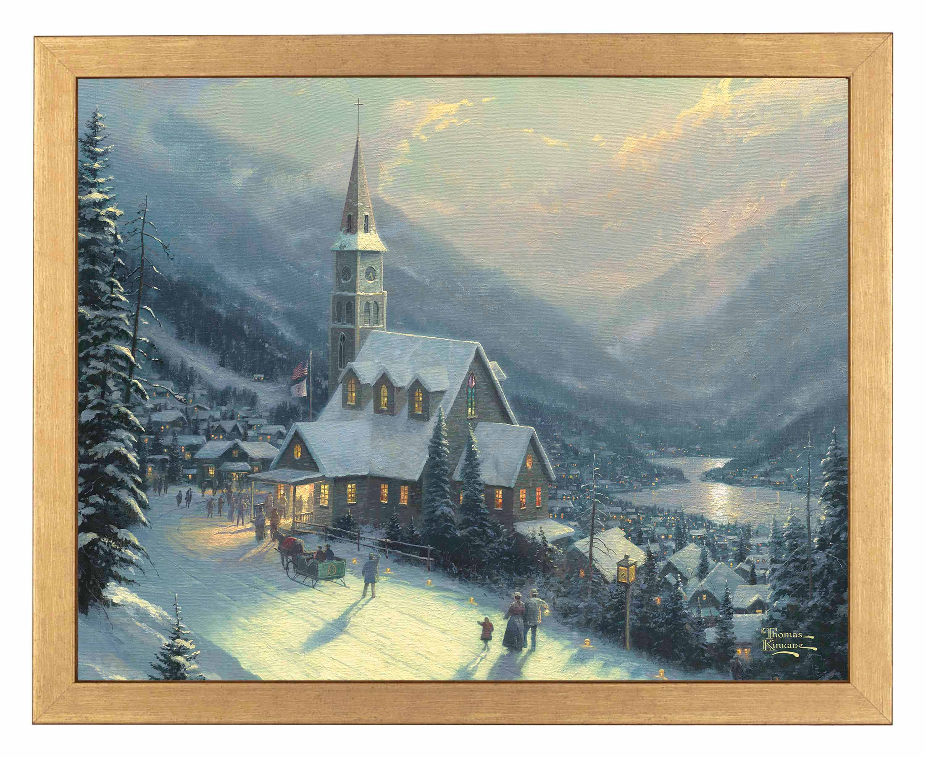 Moonlit Village - Art Prints - Image 5