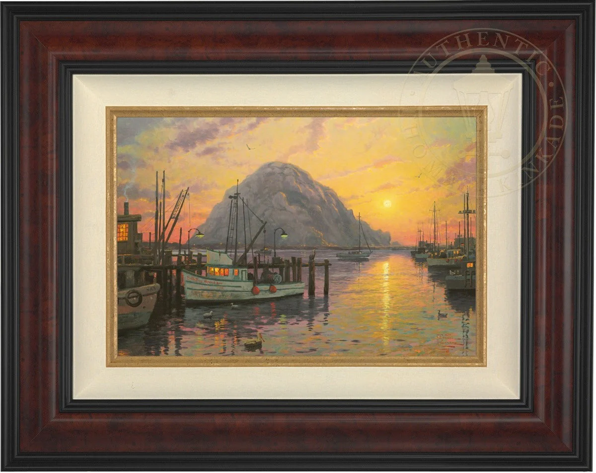Morro Bay at Sunset - Limited Edition Canvas