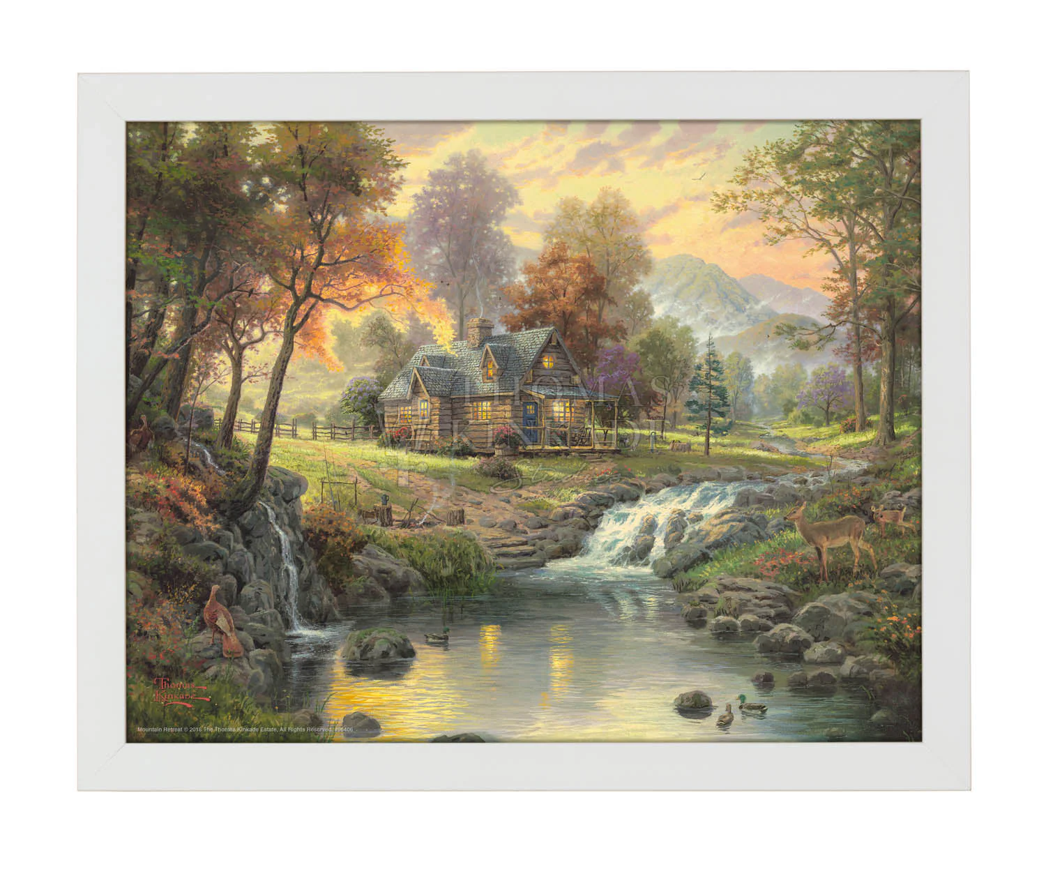 Mountain Retreat - Art Print - Image 5