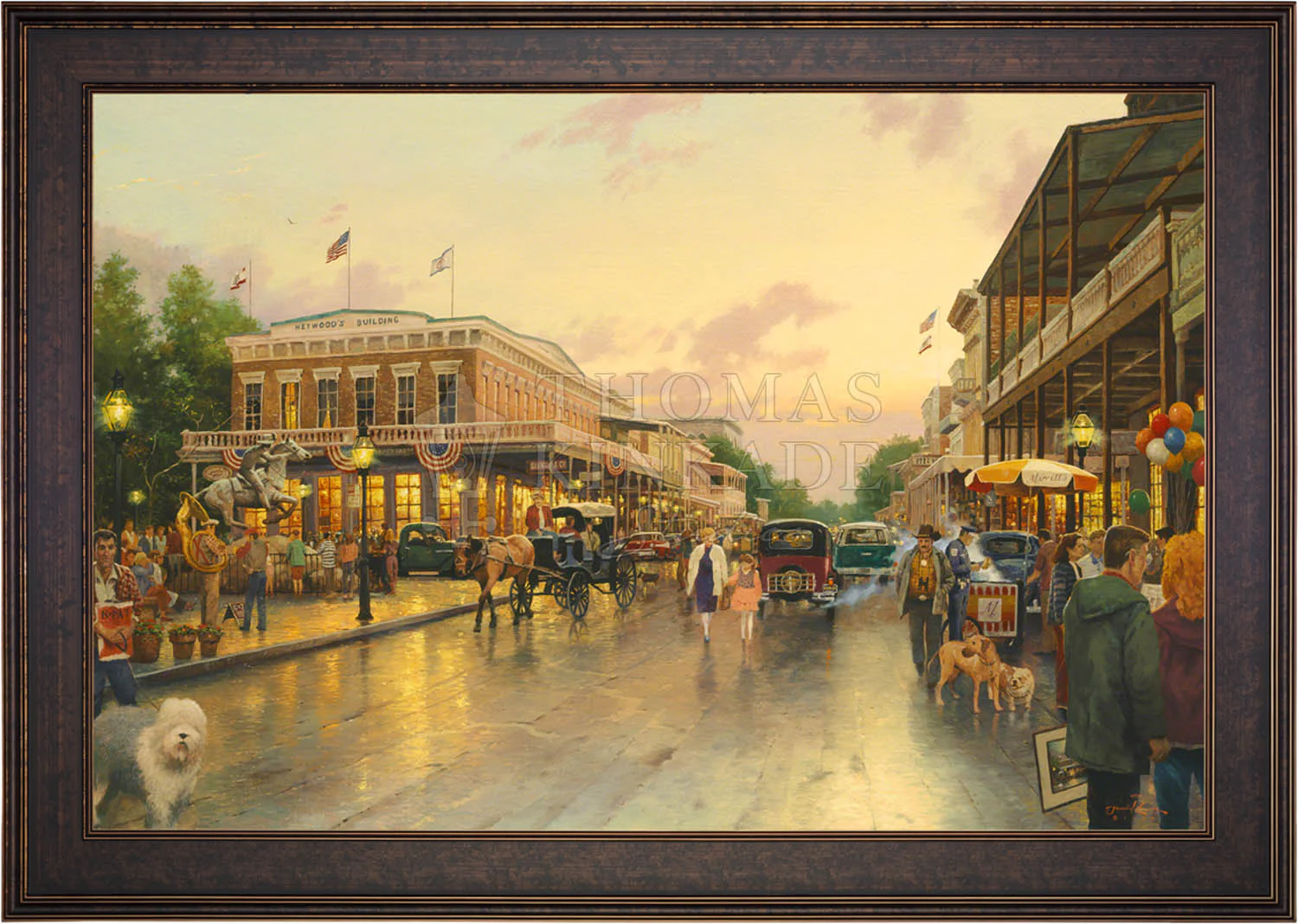 Main Street Celebration - Limited Edition Canvas - Image 13