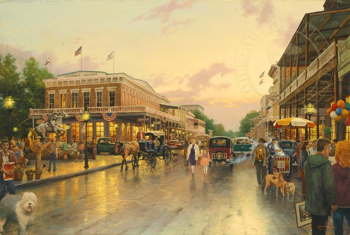 Main Street Celebration - Limited Edition Canvas - Image 17