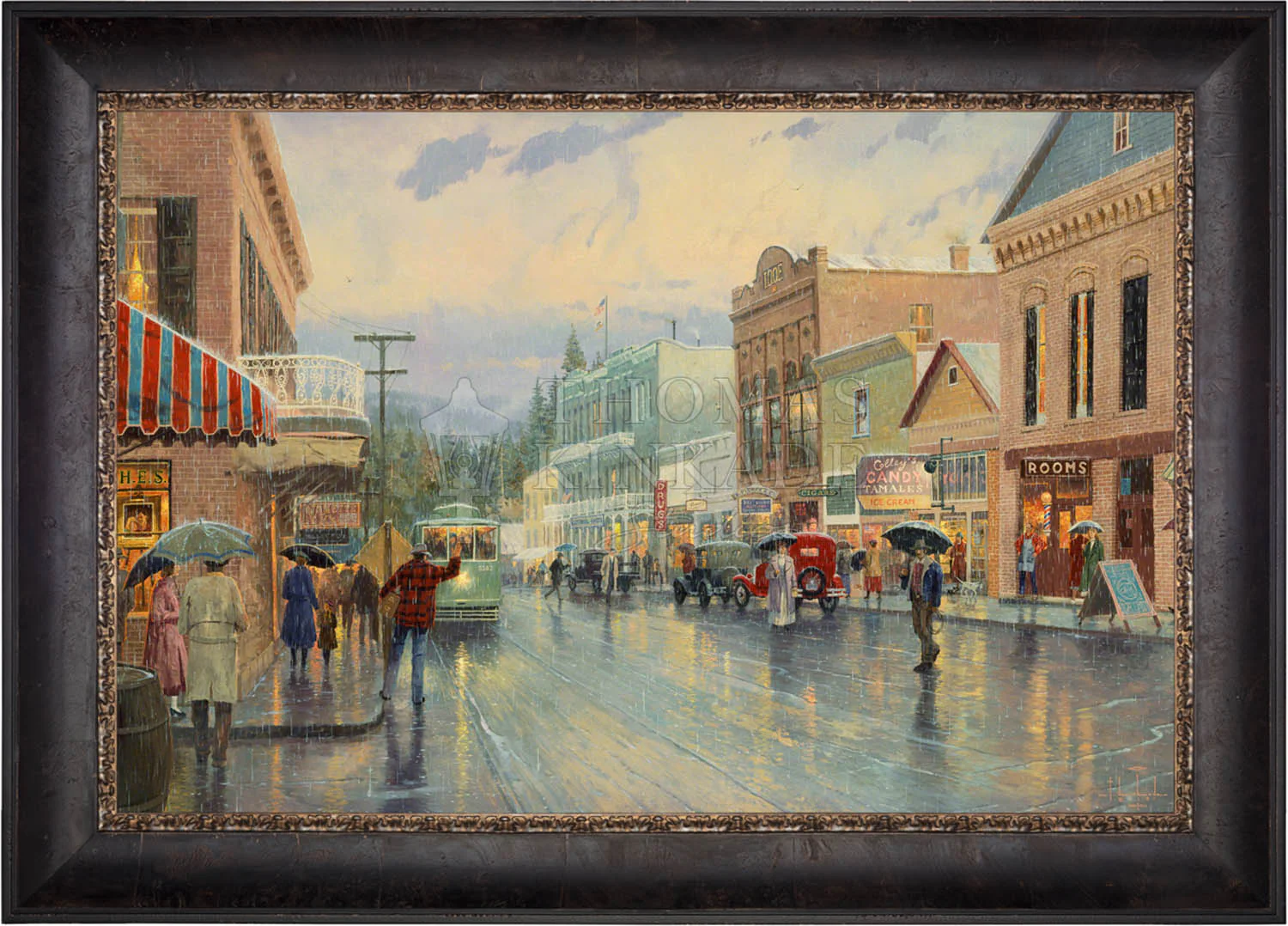 Main Street Trolley - Limited Edition Canvas - Image 5