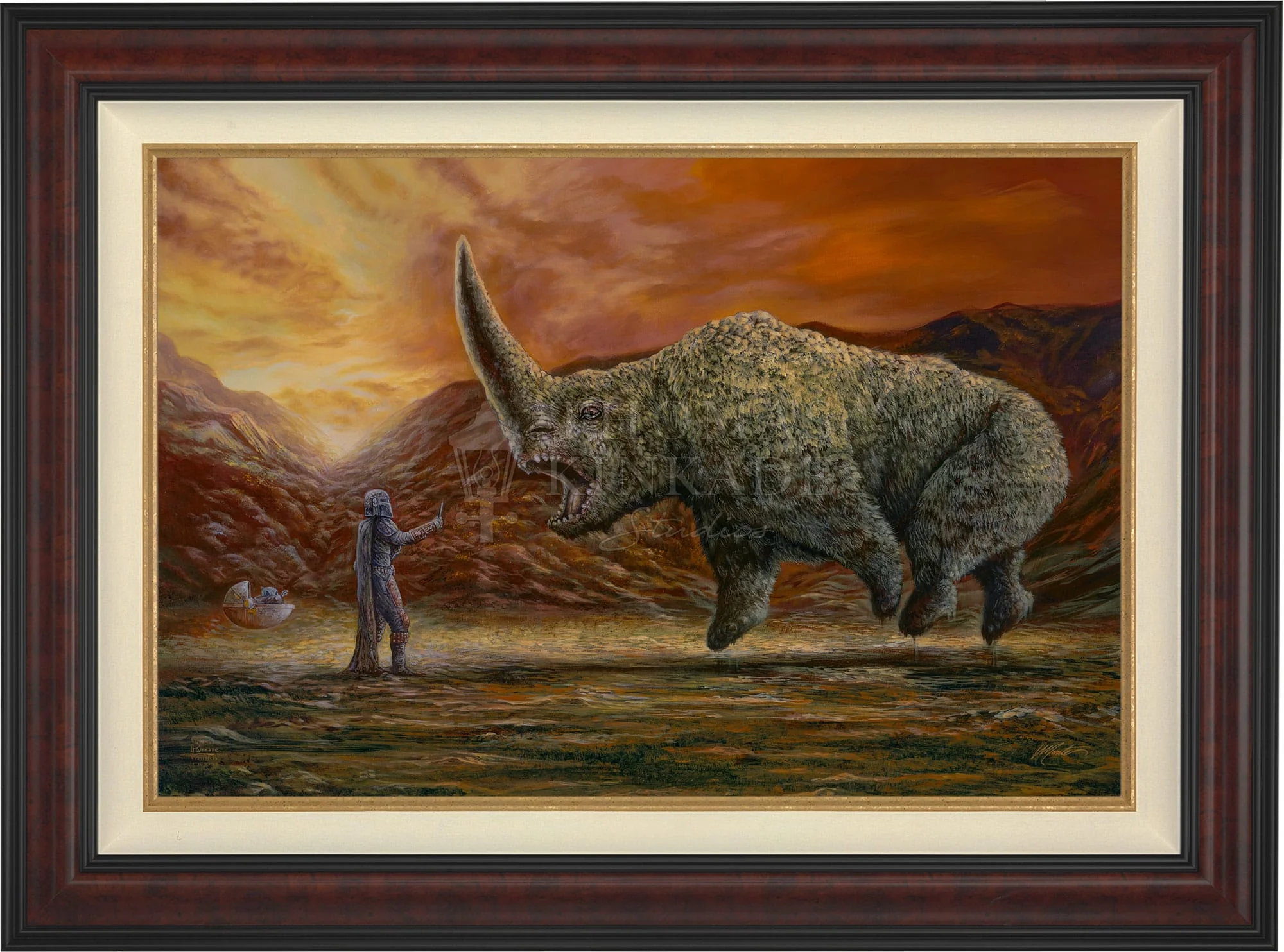 The Mandalorian™ - The Mudhorn™ - Limited Edition Canvas