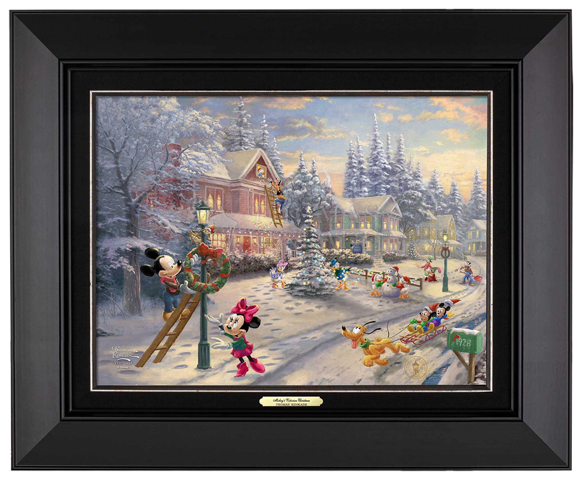 Disney Mickey's Victorian Christmas - Canvas Classics - Image 4