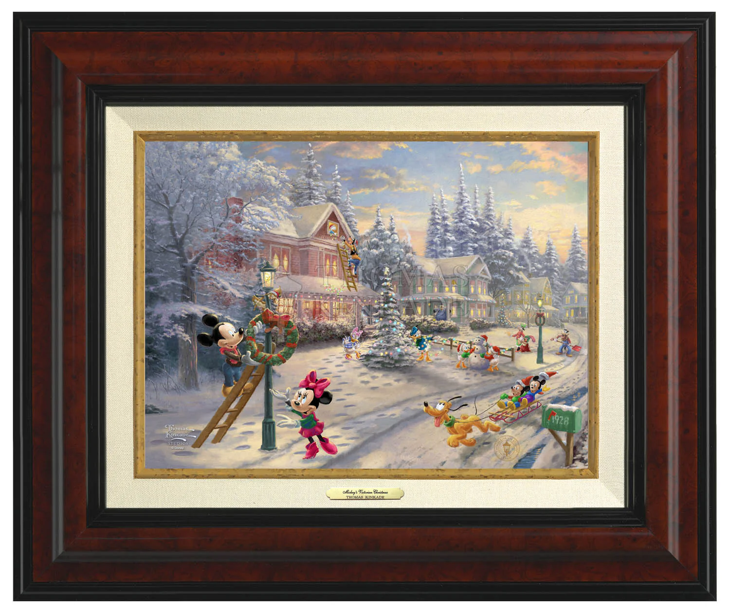 Disney Mickey's Victorian Christmas - Canvas Classics - Image 5