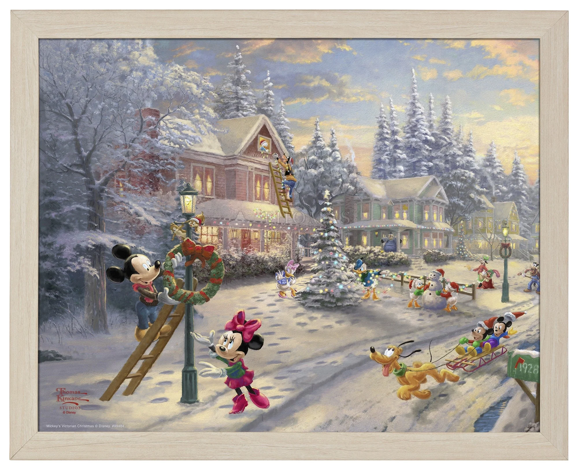 Disney Mickey's Victorian Christmas - Art Prints - Image 3