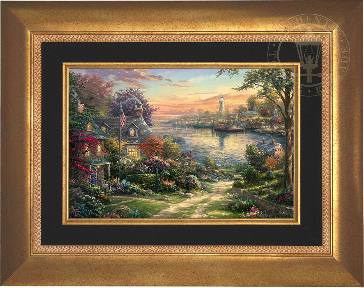 New England Harbor - Limited Edition Canvas - Image 4