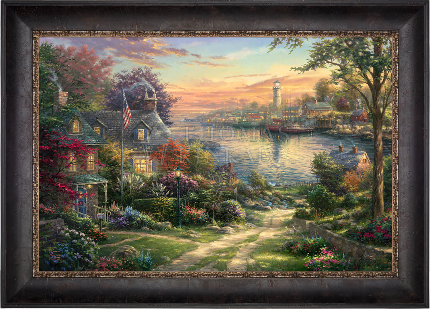 New England Harbor - Limited Edition Canvas - Image 5