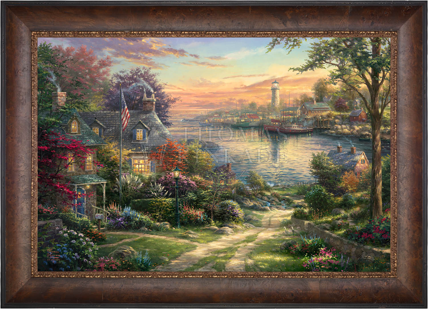 New England Harbor - Limited Edition Canvas - Image 6