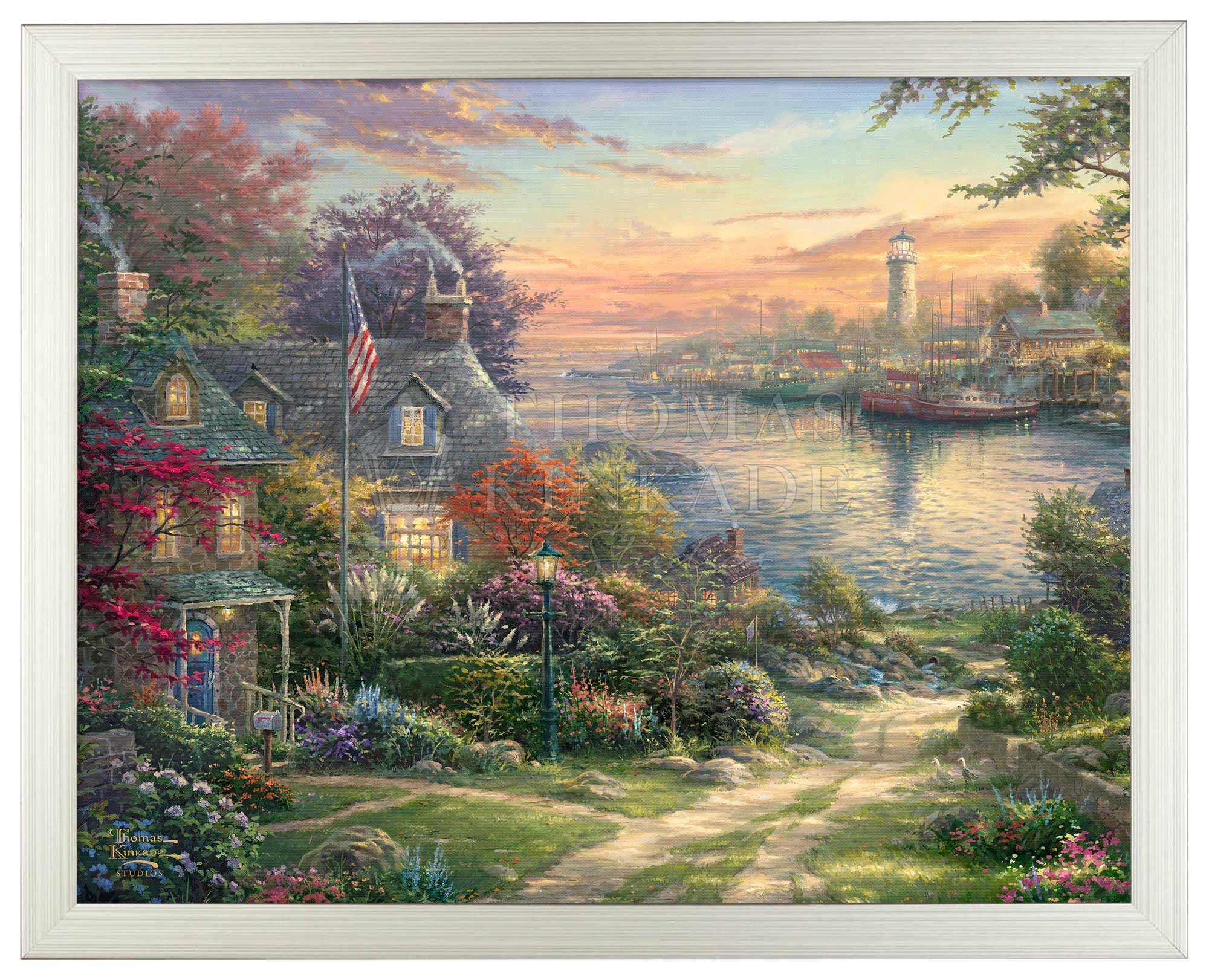 New England Harbor - Art Prints - Image 2
